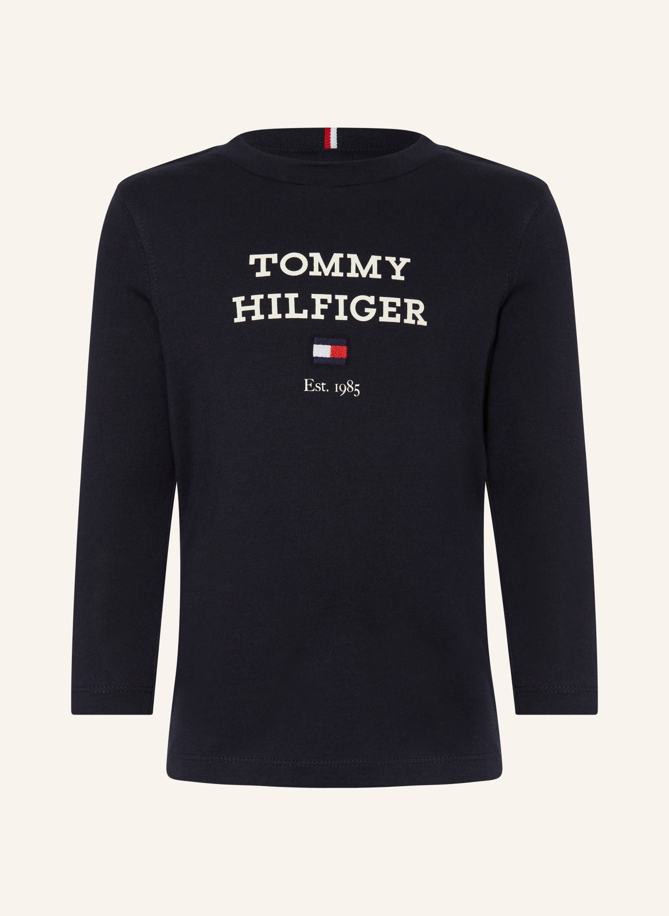 TOMMY HILFIGER Koszulka z długim rękawem, Kolor: GRANATOWY (Obrazek 1)