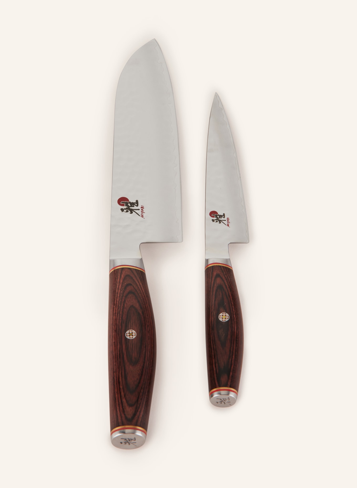 ZWILLING Sada 2 kuchyňských nožů MIYABI, Barva: HNĚDÁ/ ČERNÁ/ STŘÍBRNÁ (Obrázek 1)