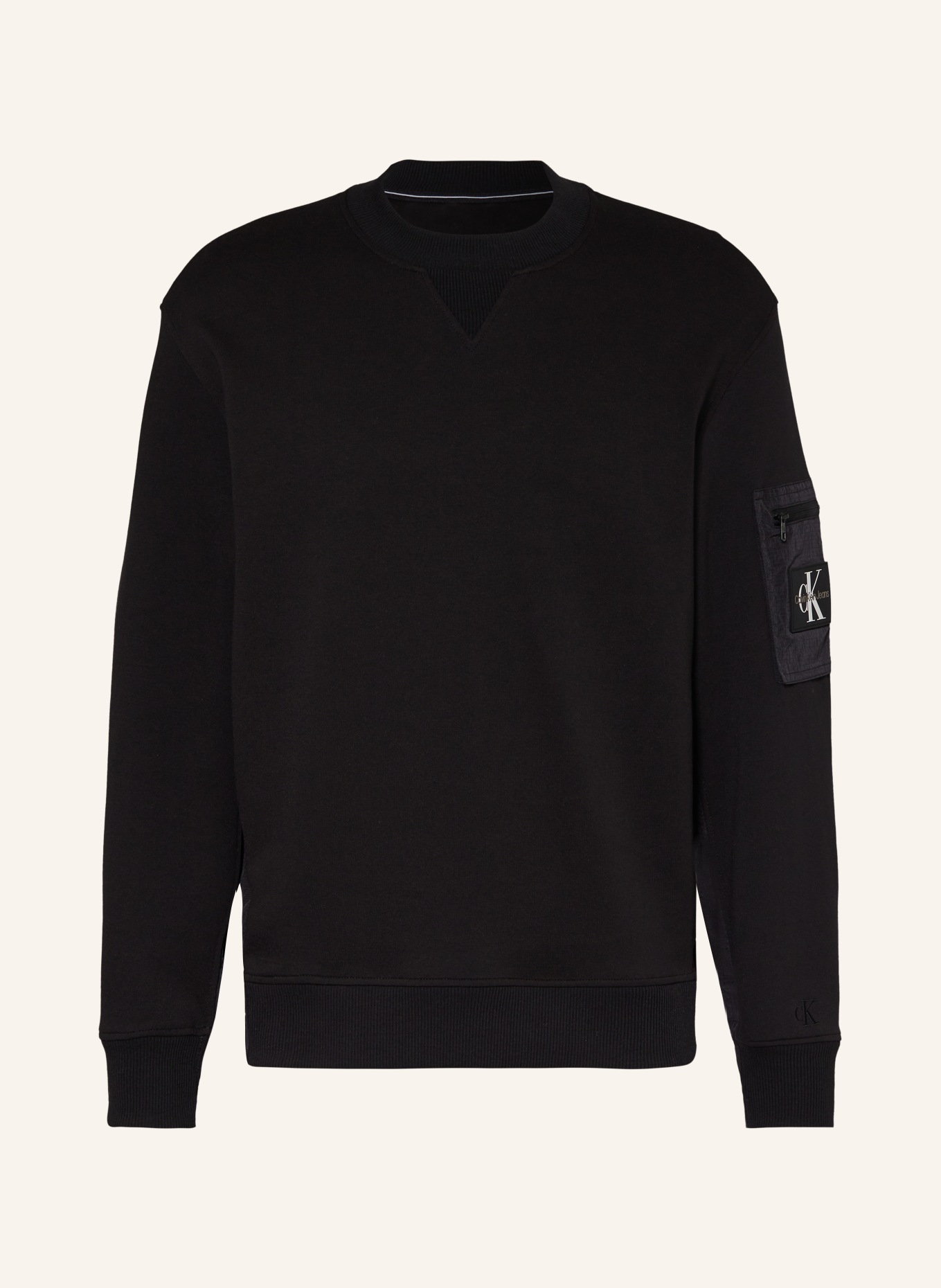 Calvin Klein Jeans Sweatshirt, Farbe: SCHWARZ (Bild 1)