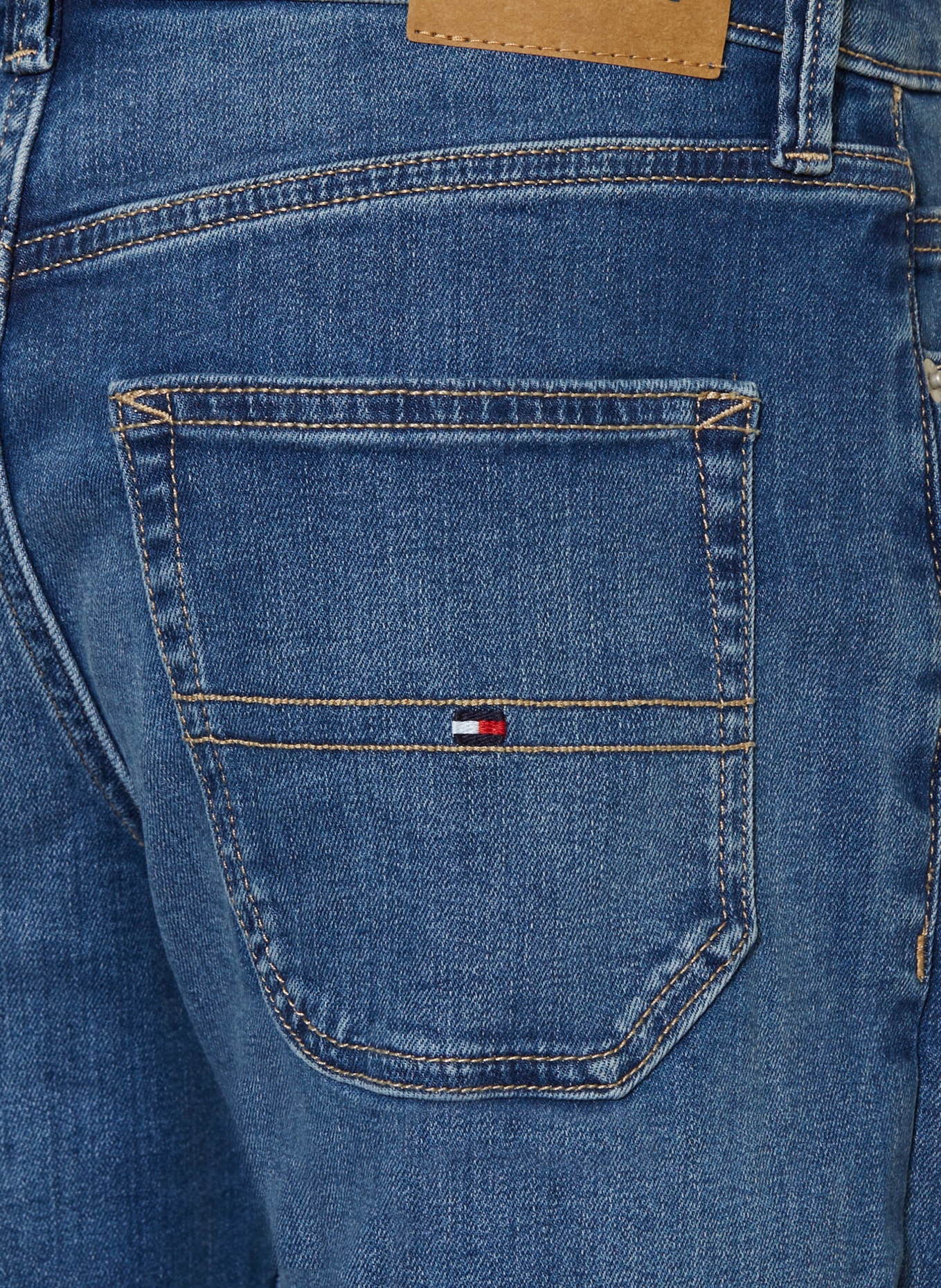 TOMMY HILFIGER Jeans Straight Fit, Farbe: BLAU (Bild 3)