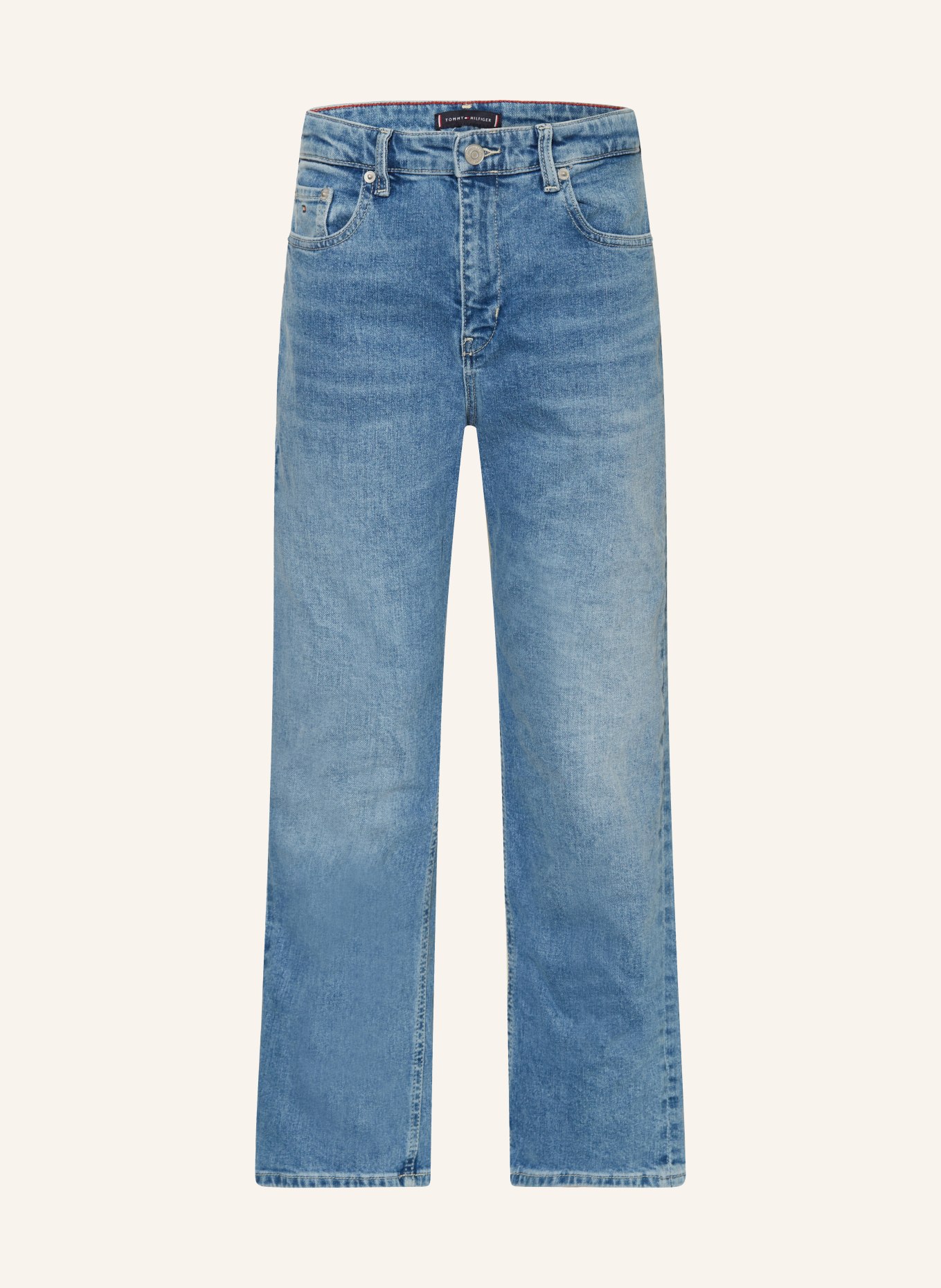 TOMMY HILFIGER Jeans Straight Fit, Farbe: HELLBLAU (Bild 1)
