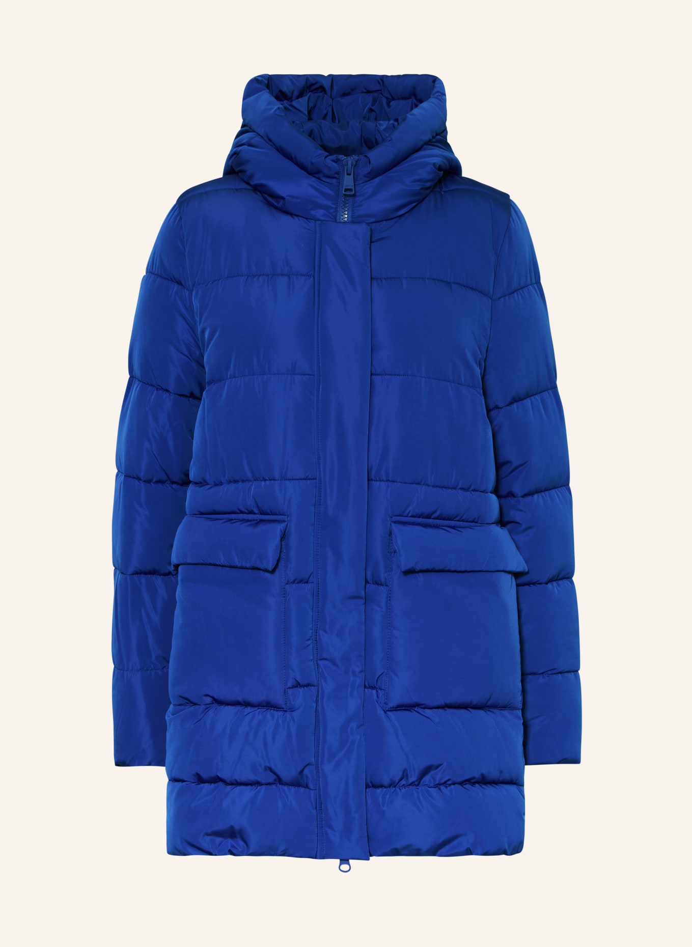 CARTOON Quilted coat, Color: BLUE (Image 1)