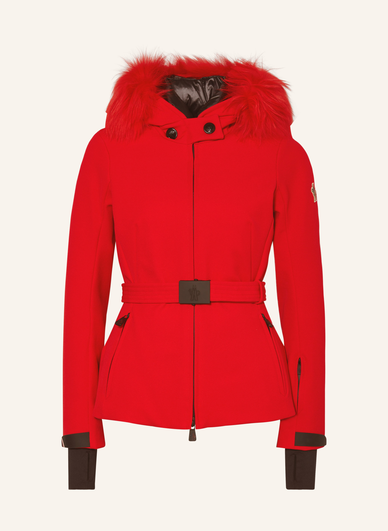 MONCLER GRENOBLE Ski jacket, Color: RED (Image 1)
