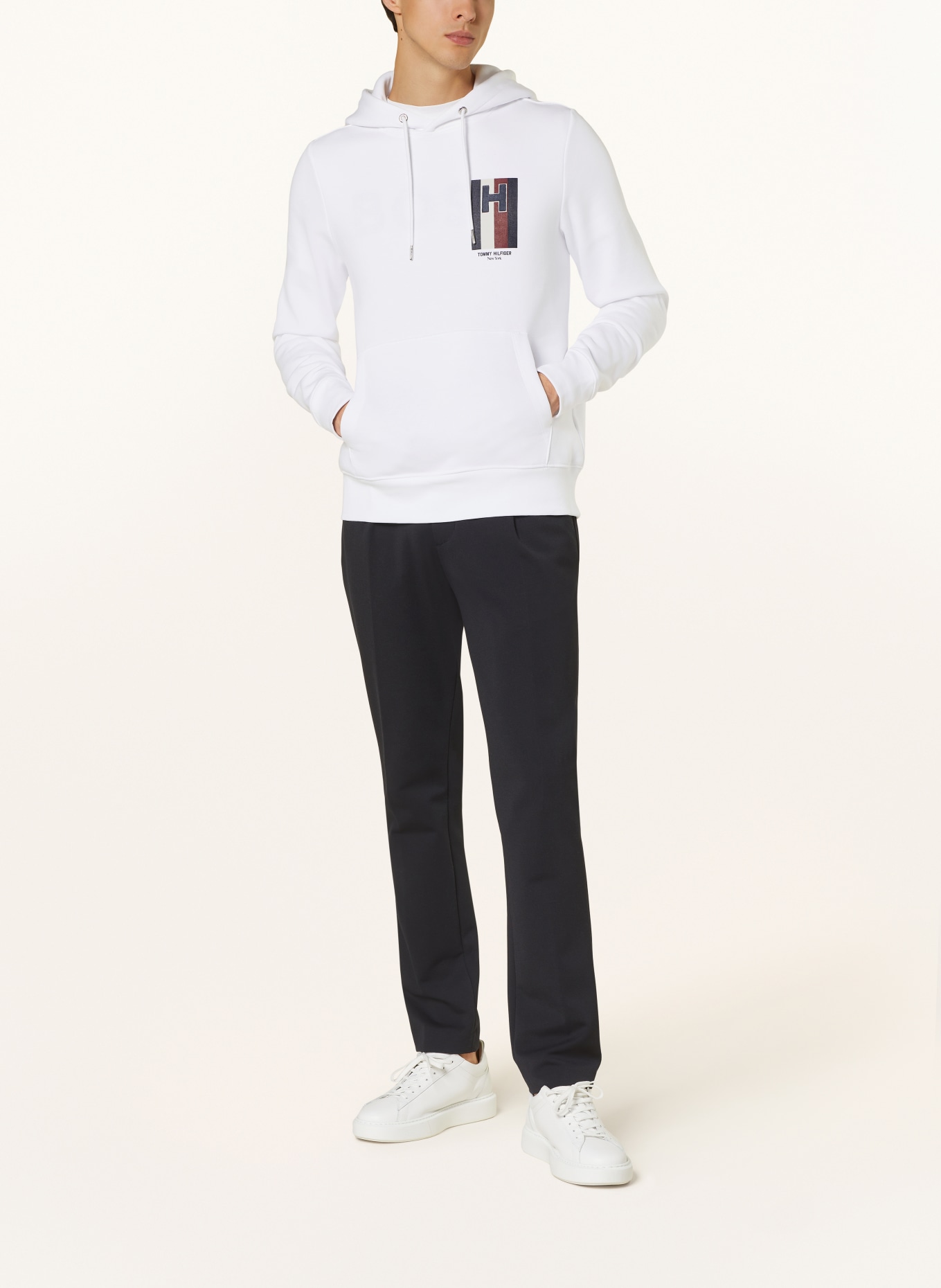 TOMMY HILFIGER Hoodie, Color: WHITE (Image 2)