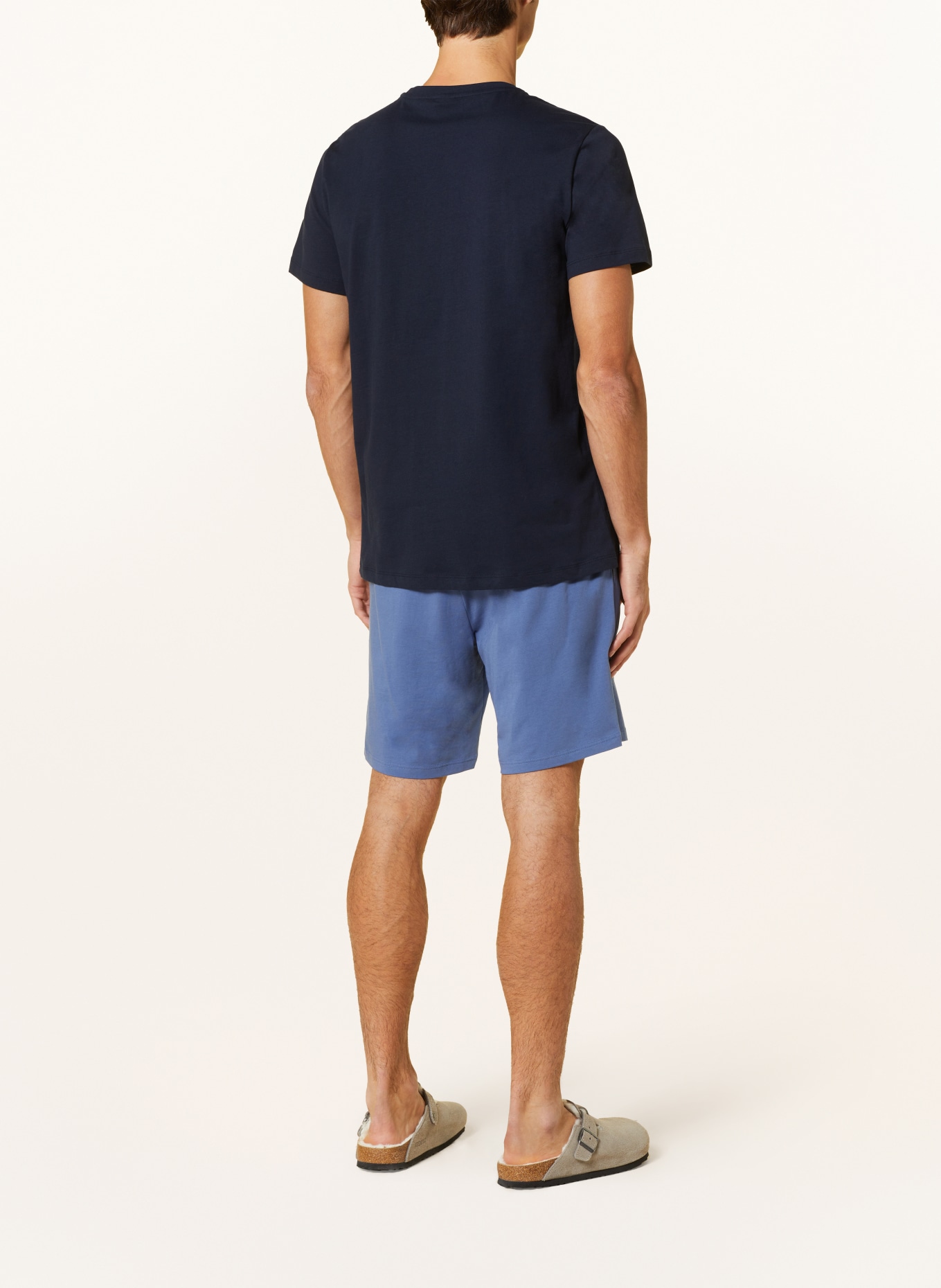 BOSS Lounge shirt, Color: DARK BLUE (Image 3)