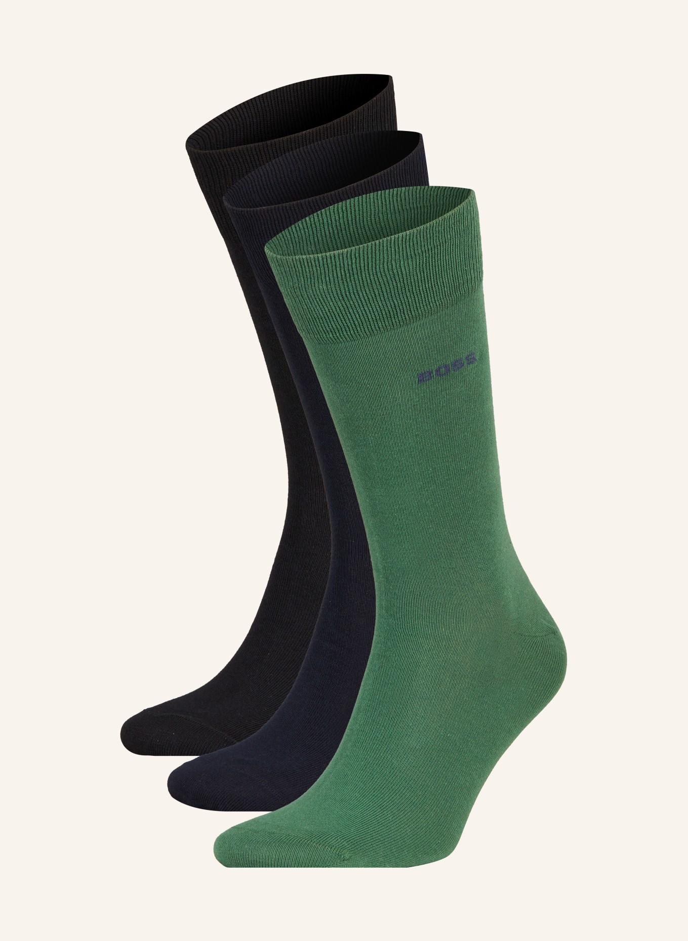 BOSS 3-pack socks, Color: 970 OPEN MISCELLANEOUS (Image 1)