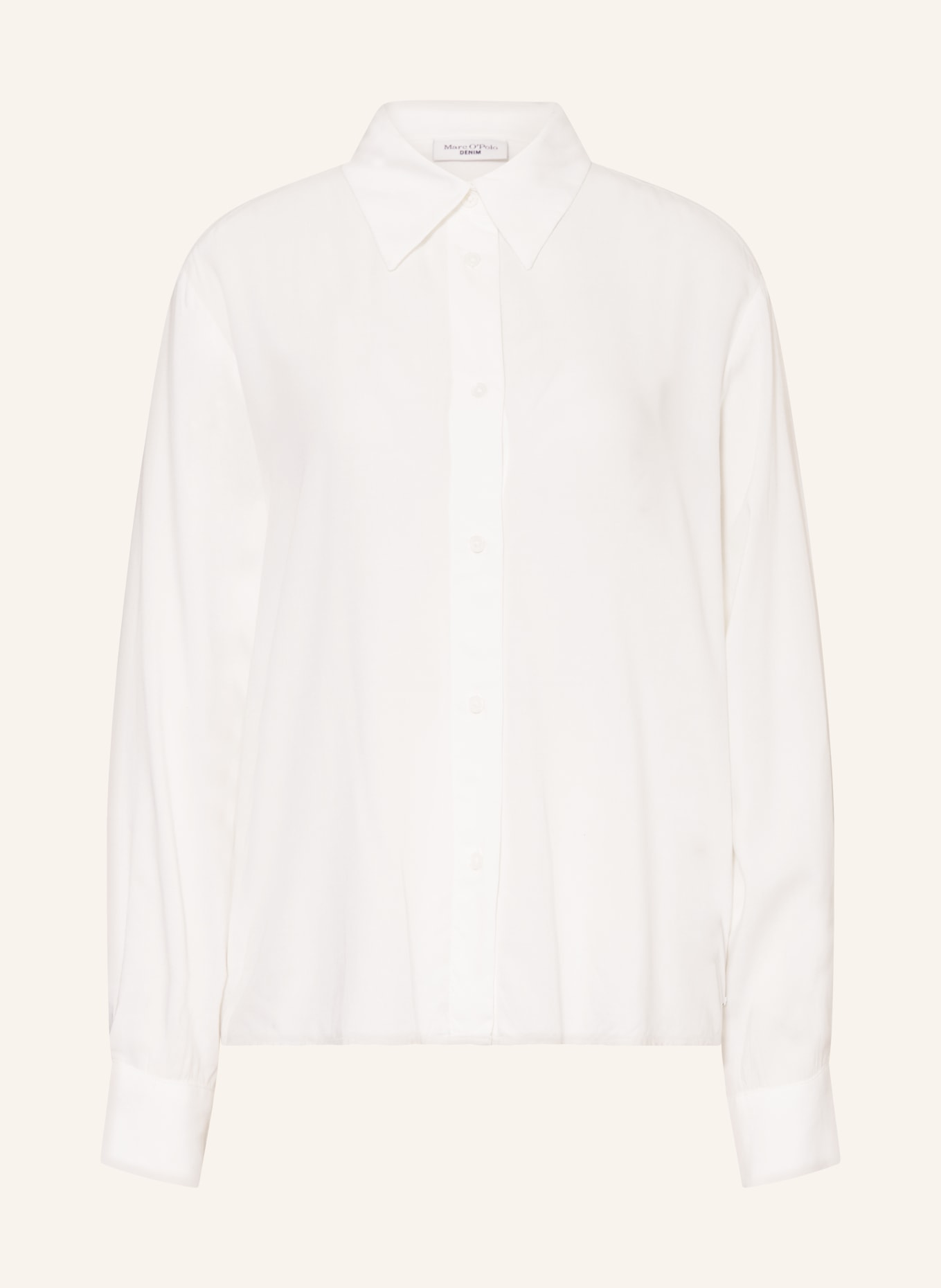 Marc O'Polo DENIM Shirt blouse, Color: WHITE (Image 1)