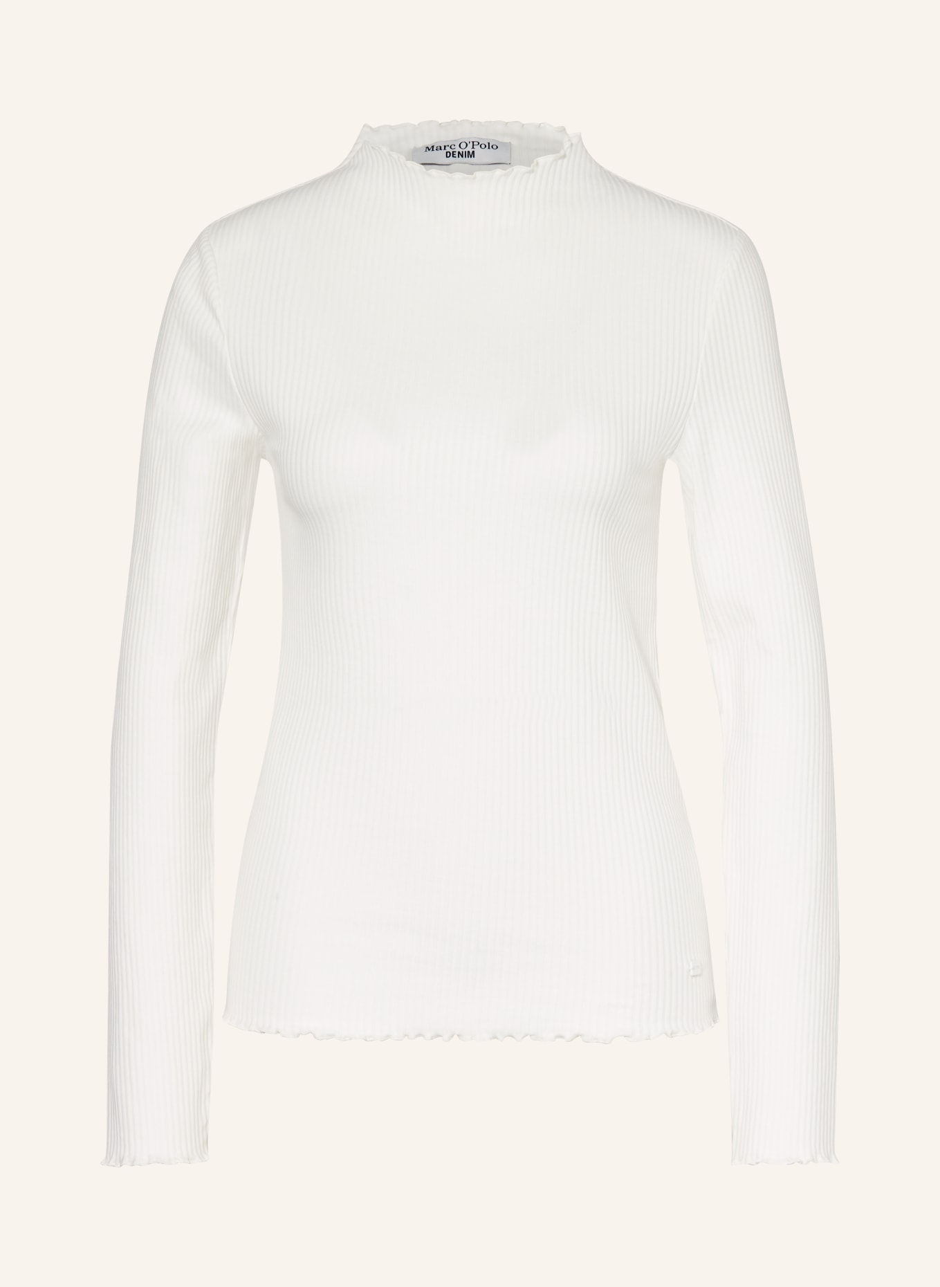 Marc O'Polo DENIM Long sleeve shirt, Color: WHITE (Image 1)