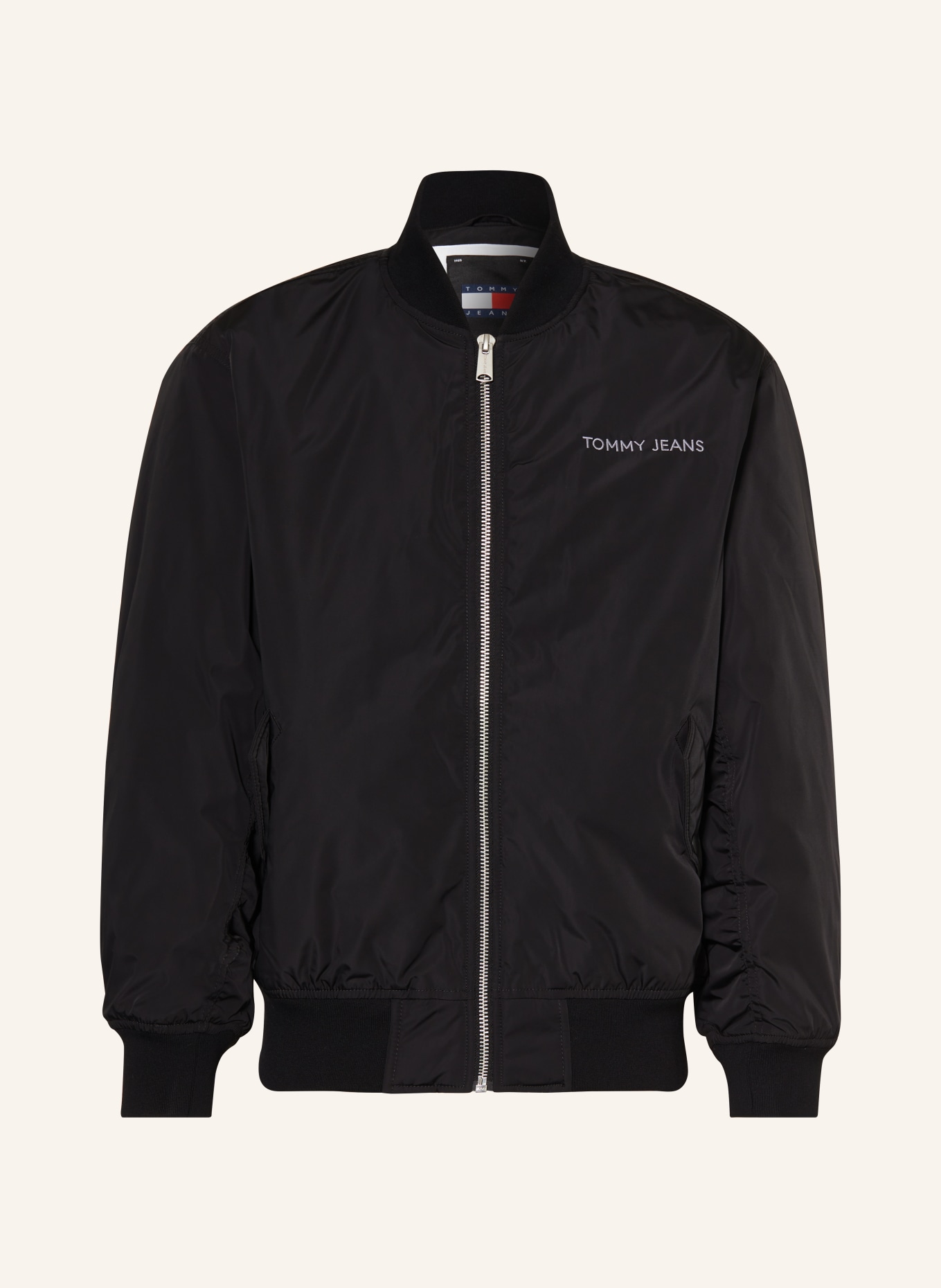 TOMMY JEANS Bomber jacket, Color: BLACK (Image 1)