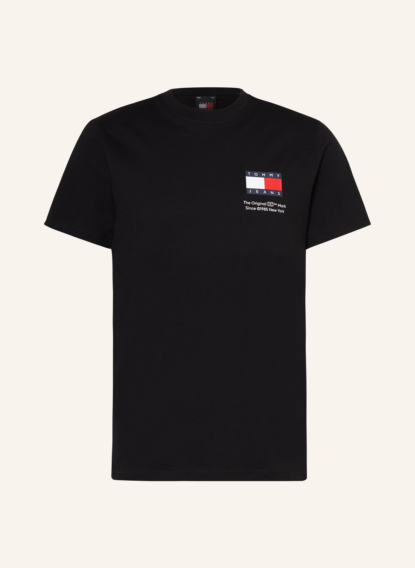 TOMMY JEANS T Shirt in schwarz