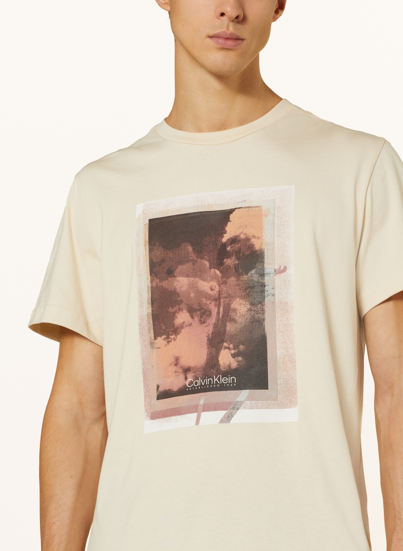 Calvin Klein T-Shirt, Farbe: BEIGE (Bild 4)
