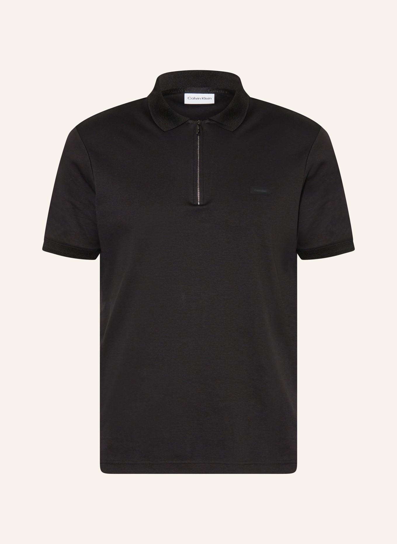 Calvin Klein Jersey polo shirt, Color: BLACK (Image 1)