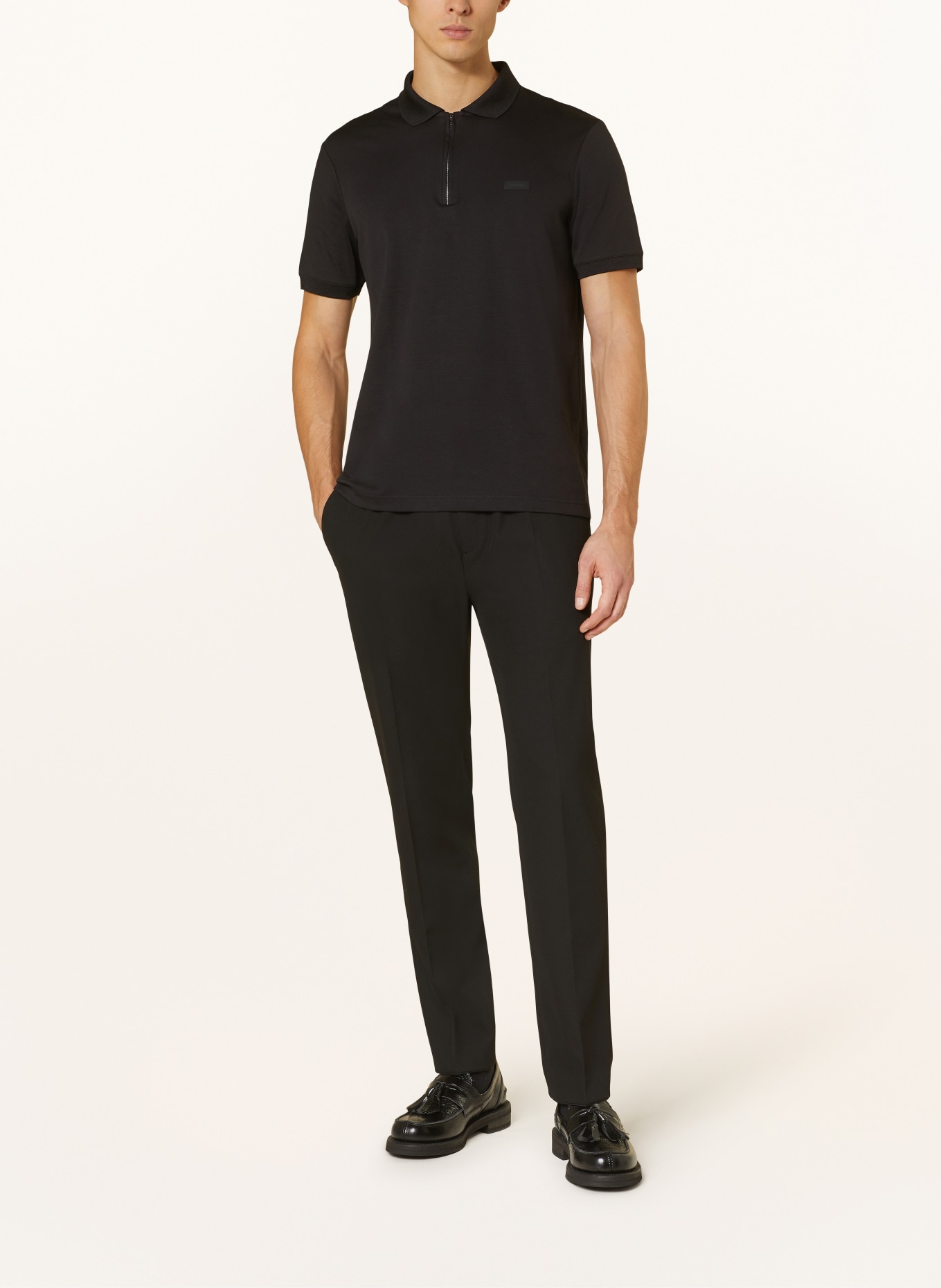 Calvin Klein Jersey polo shirt, Color: BLACK (Image 2)