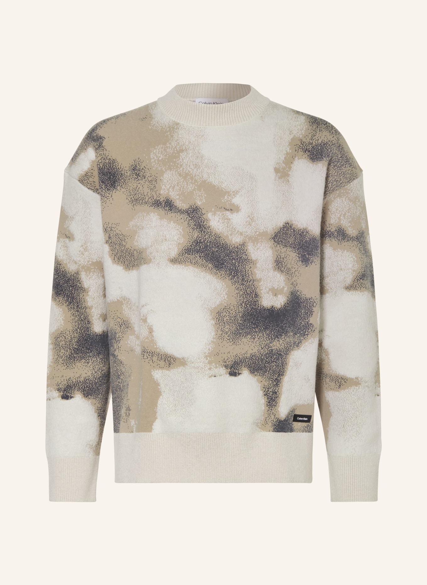 Calvin Klein Sweatshirt, Color: CREAM/ BEIGE/ GRAY (Image 1)