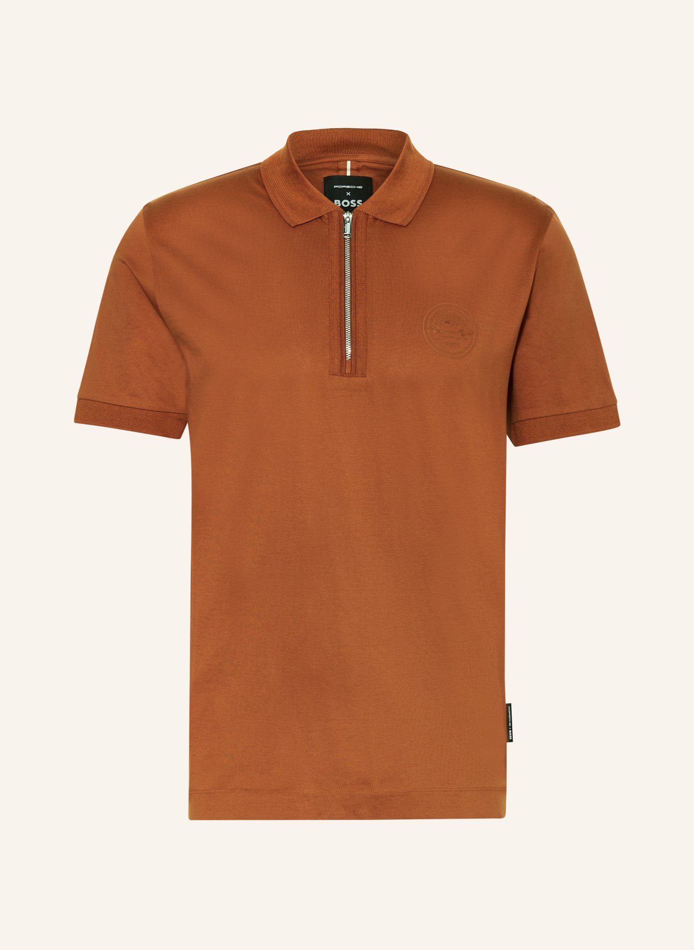 BOSS Jersey-Poloshirt PARAS, Farbe: BRAUN (Bild 1)