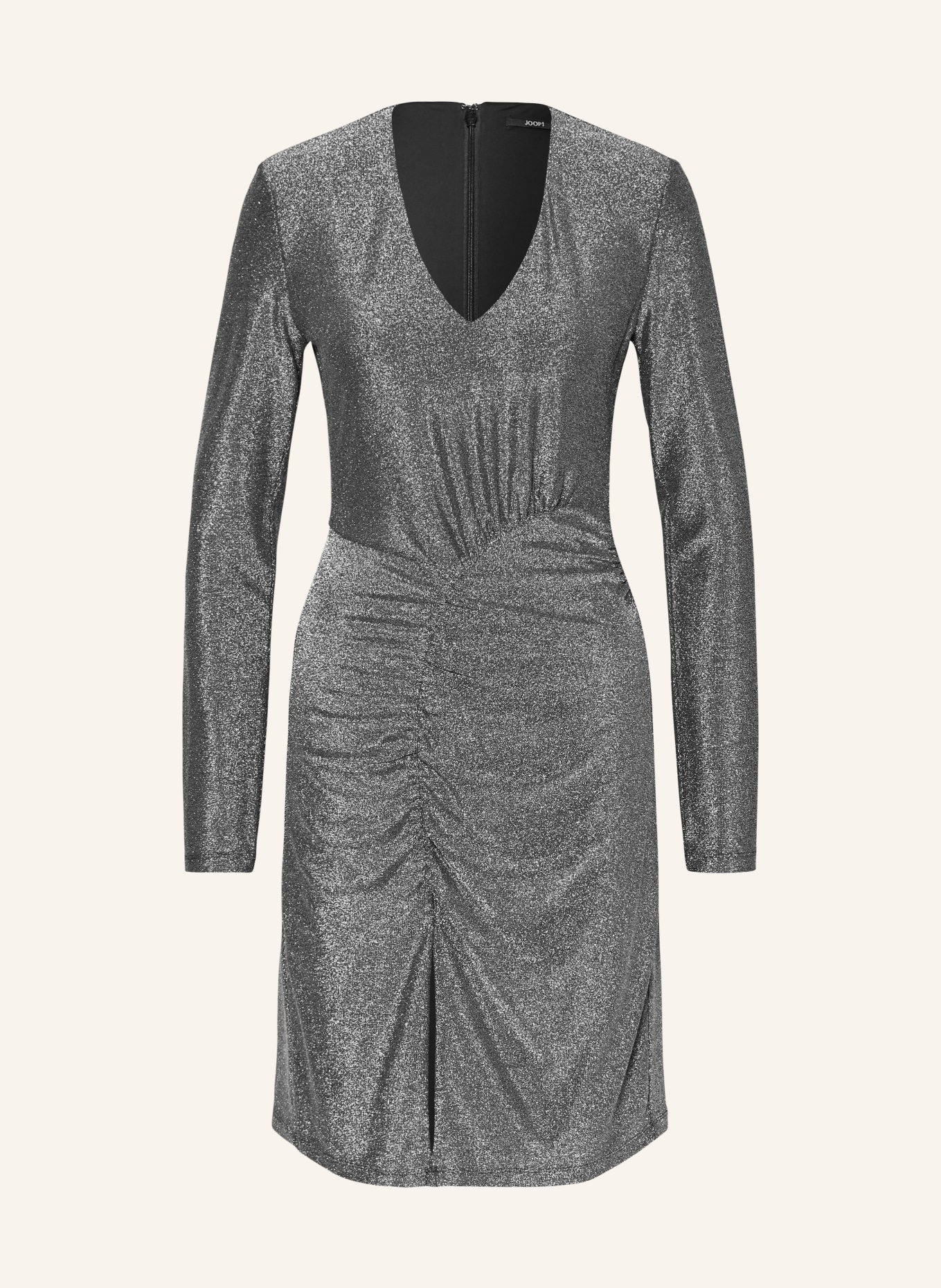 JOOP! Dress with glitter thread, Color: BLACK/ SILVER (Image 1)