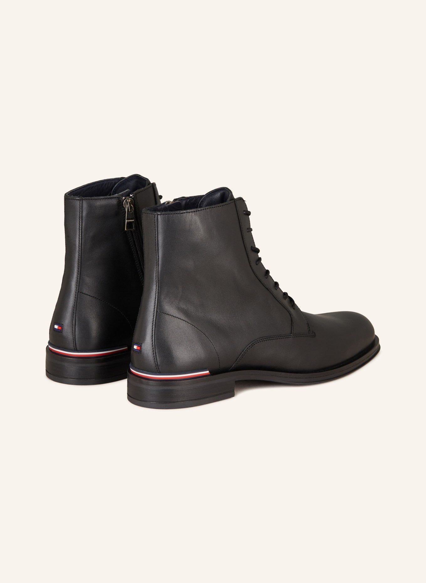 TOMMY HILFIGER Lace-up boots, Color: BLACK (Image 2)
