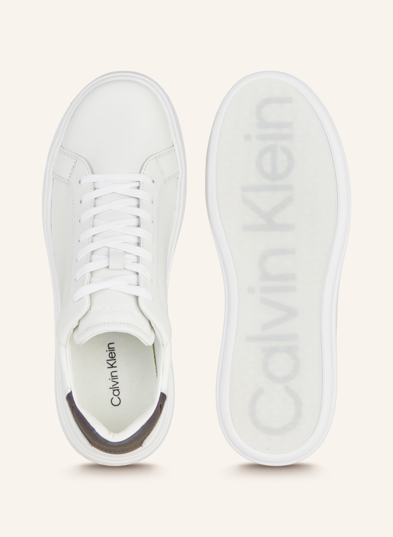 Calvin Klein Sneaker, Farbe: WEISS (Bild 5)