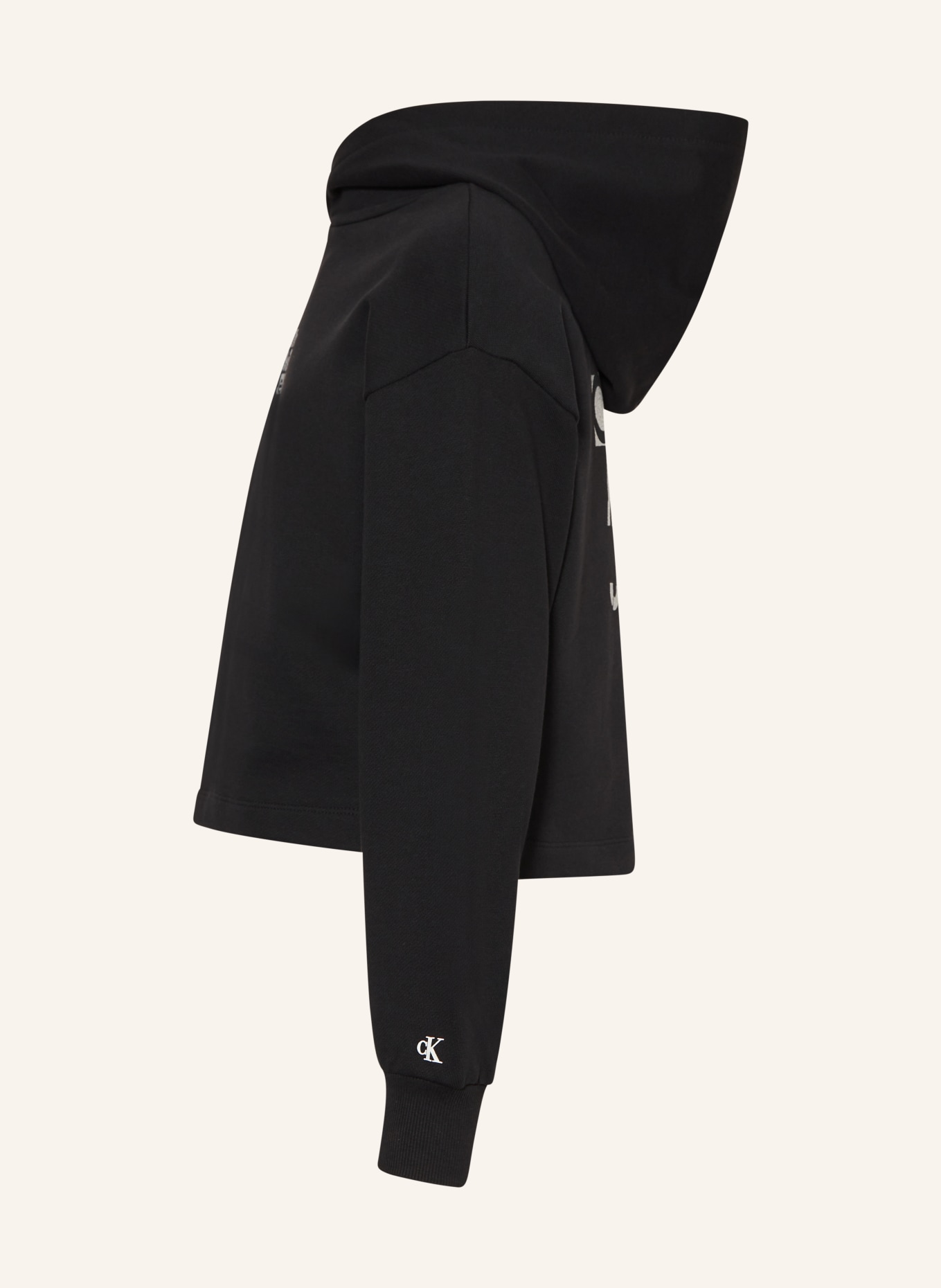 Calvin Klein Mikina s kapucí, Barva: ČERNÁ (Obrázek 4)