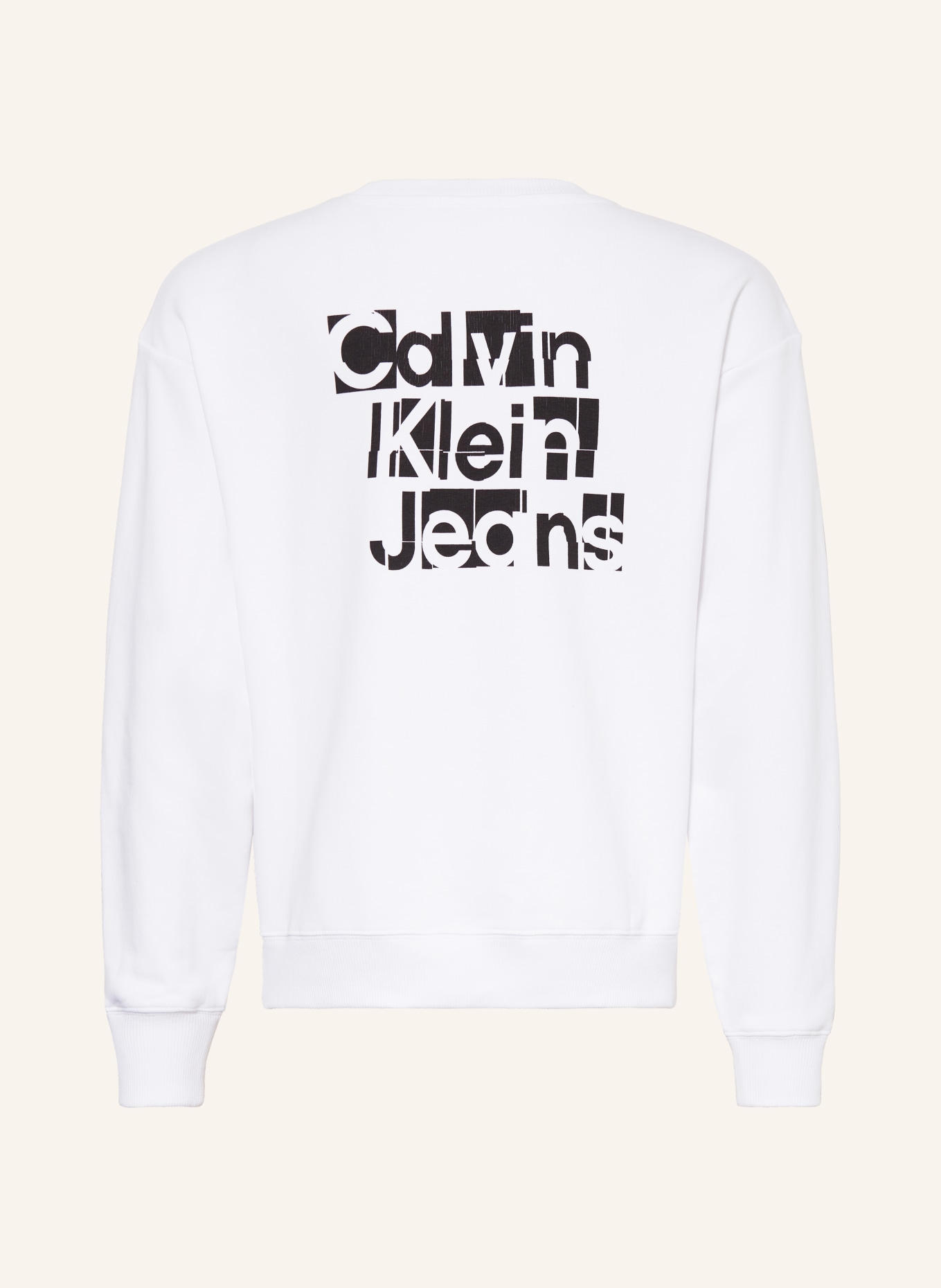 Calvin Klein Sweatshirt, Farbe: WEISS (Bild 2)