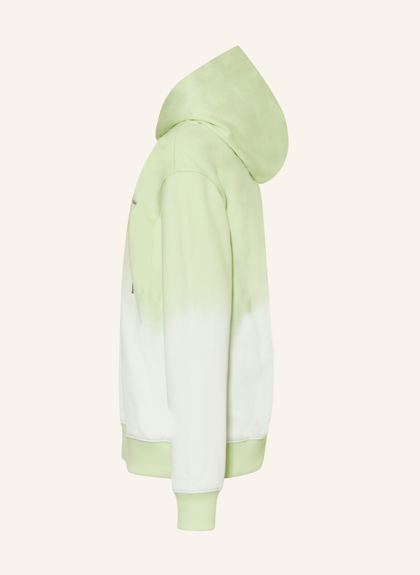 Calvin Klein Mikina s kapucí, Barva: MÁTOVÁ (Obrázek 4)