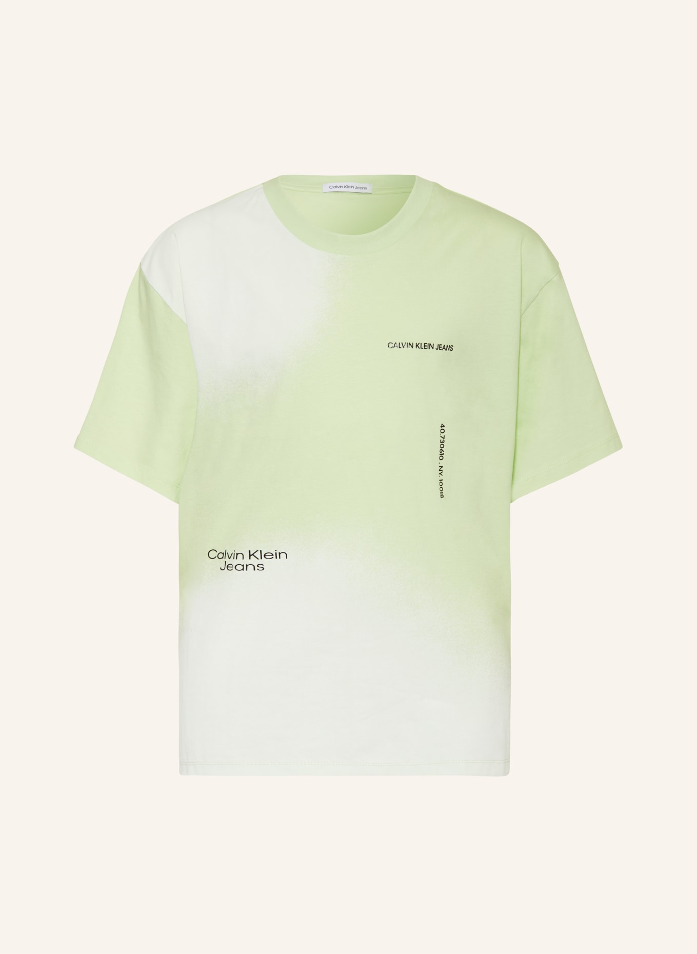 Calvin Klein T-shirt, Kolor: MIĘTOWY (Obrazek 1)