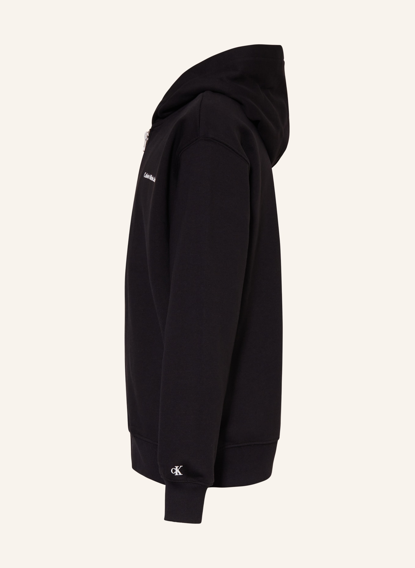 Calvin Klein Mikinová bunda, Barva: ČERNÁ (Obrázek 4)