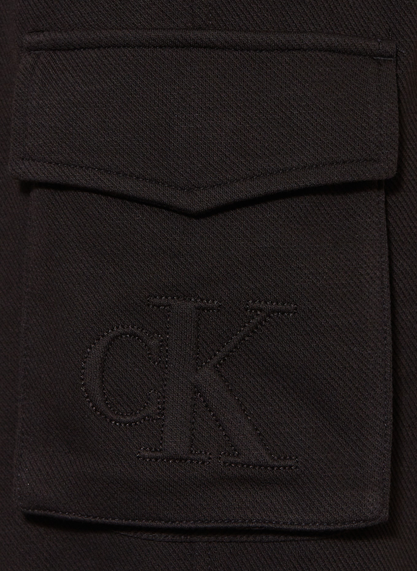 Calvin Klein Cargo kalhoty CALVARY, Barva: ČERNÁ (Obrázek 3)