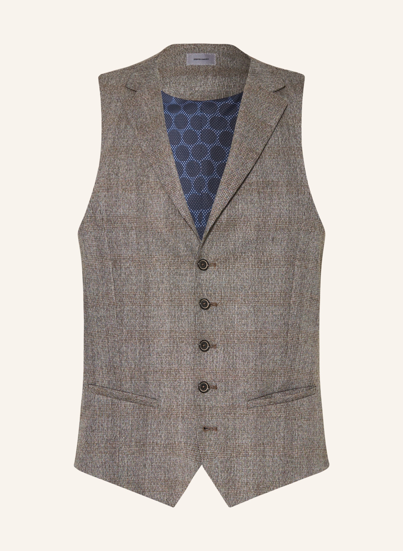 pierre cardin Suit vest SAMUEL regular fit, Color: 1112 Vintage Khaki (Image 1)