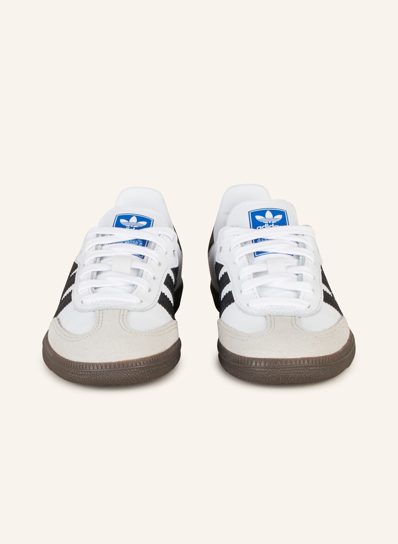 adidas Originals Sneaker SAMBA OG: WEISS / SCHWARZ