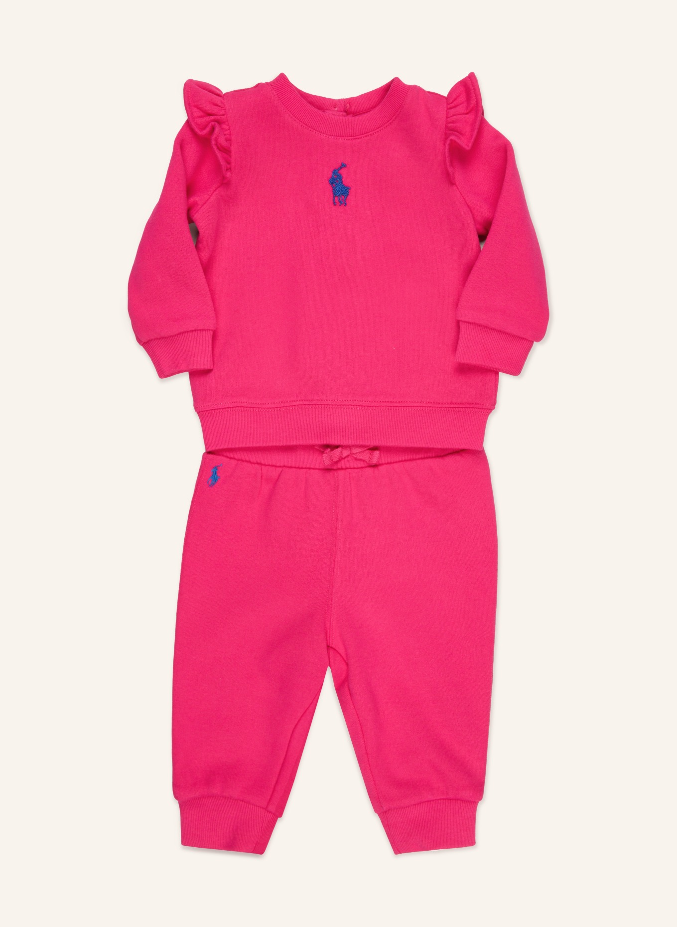 POLO RALPH LAUREN Set: Sweatshirt und Sweatpants, Farbe: PINK (Bild 1)