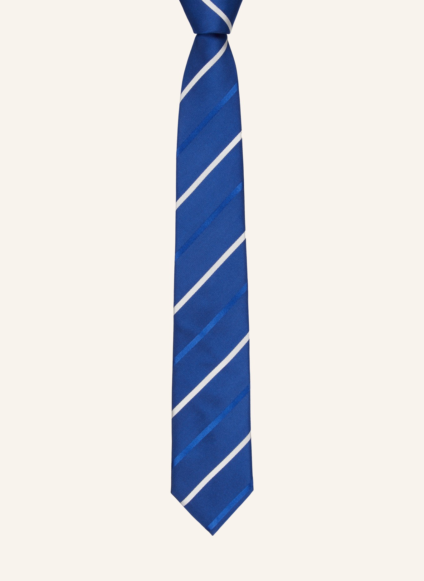 BOSS Krawatte mit Seide, Farbe: BLAU/ WEISS (Bild 2)