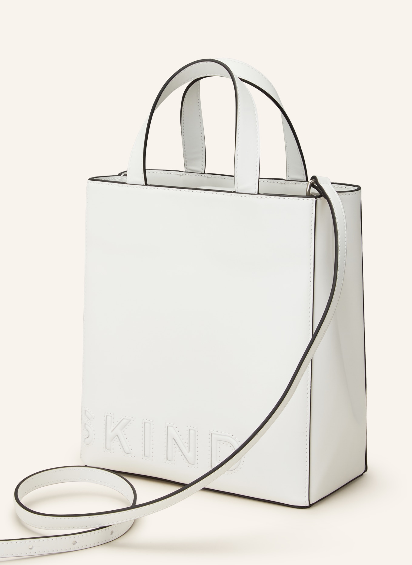 LIEBESKIND Handbag PAPERBAG S, Color: WHITE (Image 2)