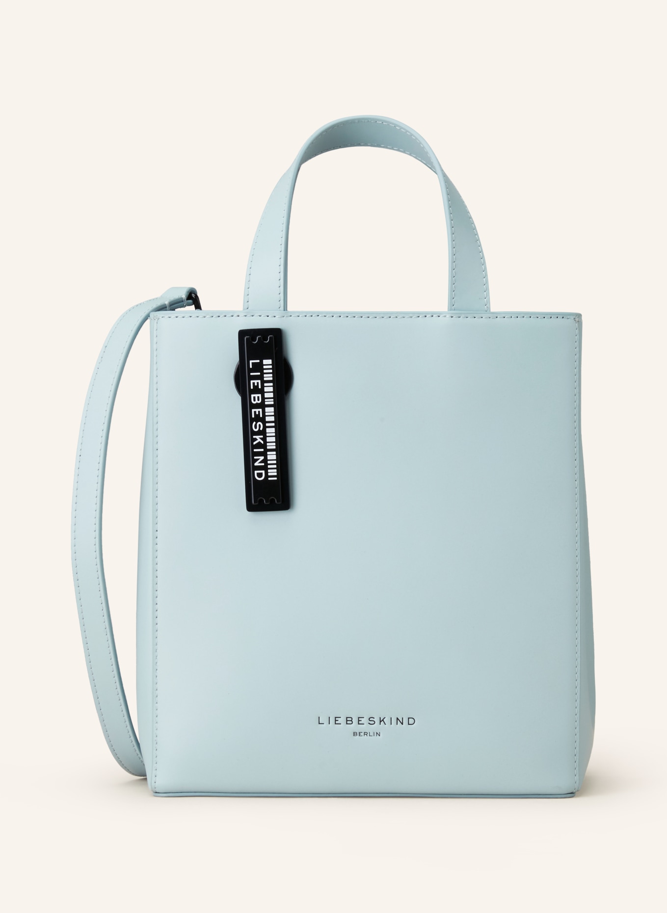 LIEBESKIND Handtasche PAPER BAG S, Farbe: HELLBLAU (Bild 1)