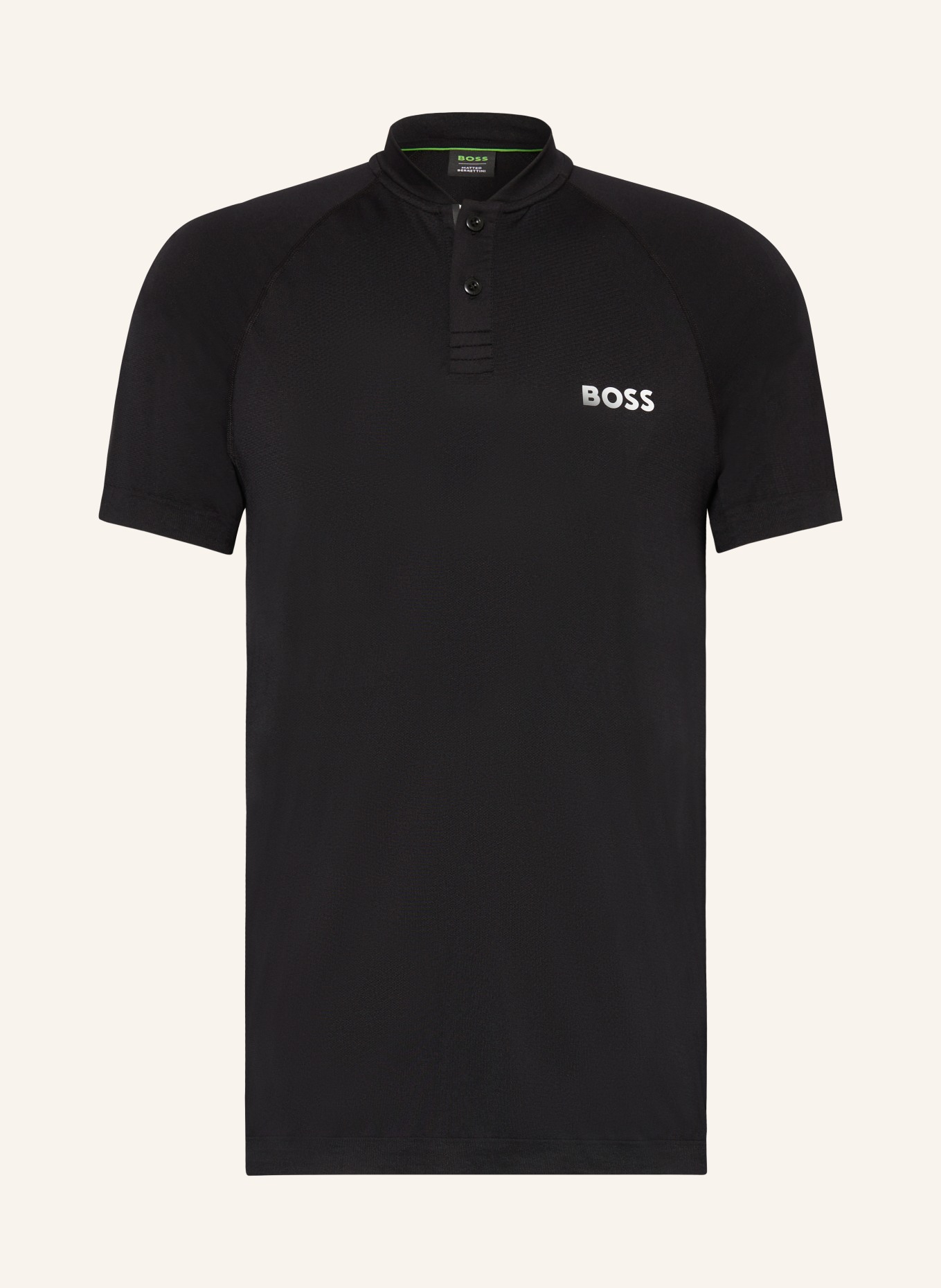 BOSS Funktions-Poloshirt PARIQ, Farbe: SCHWARZ (Bild 1)