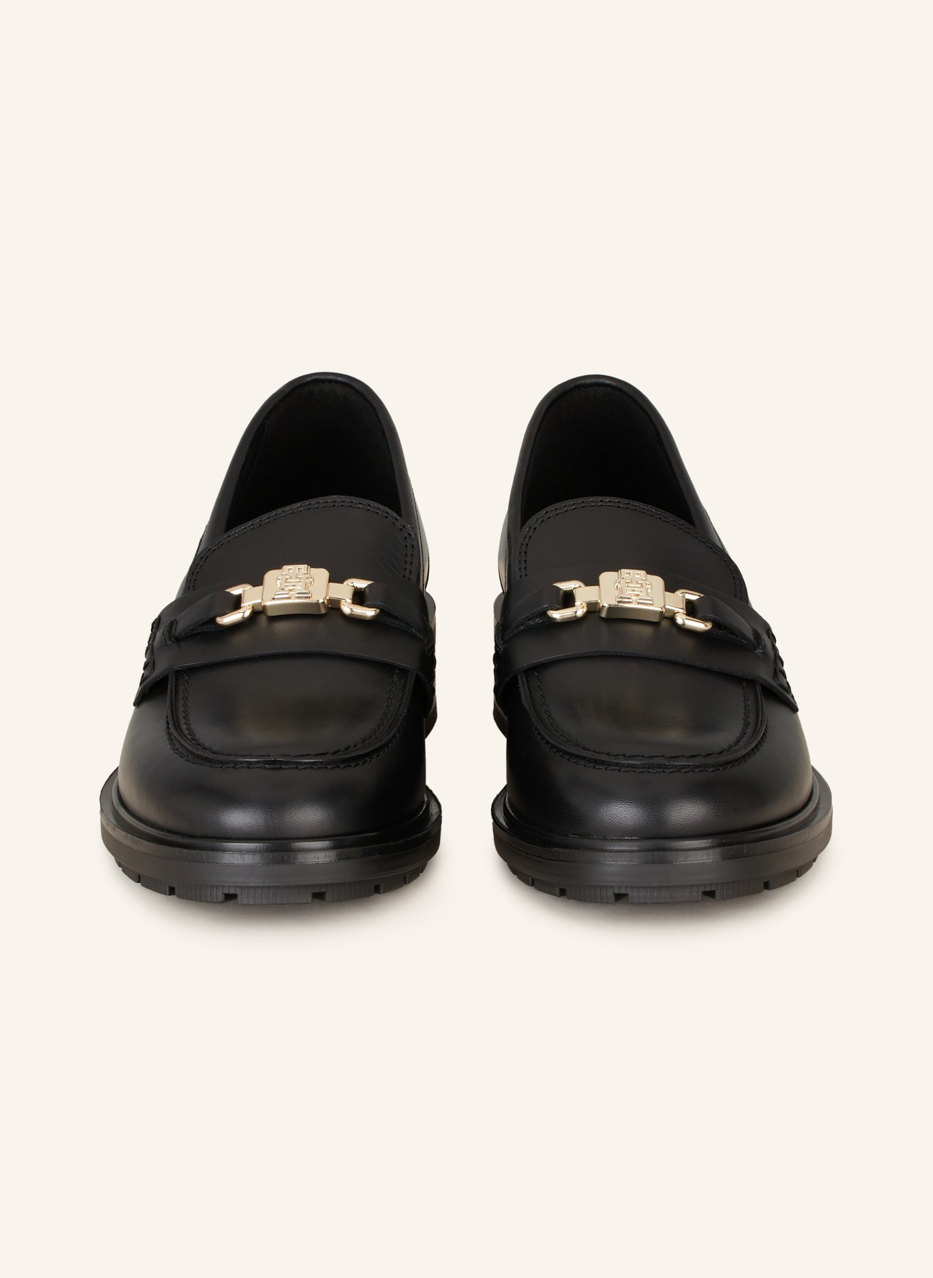 TOMMY HILFIGER Loafers, Color: BLACK (Image 3)