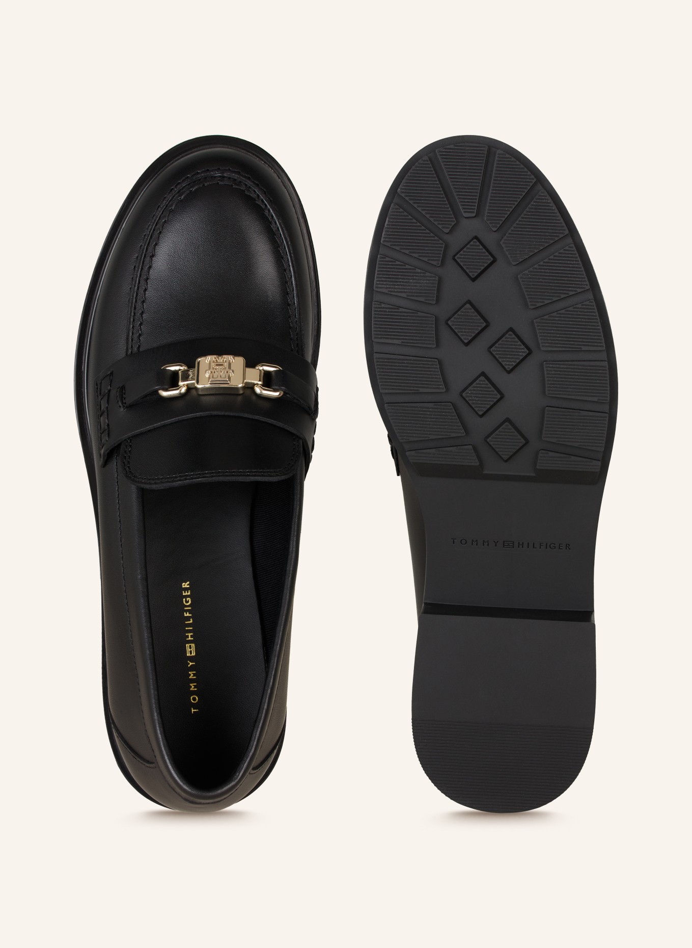 TOMMY HILFIGER Loafers, Color: BLACK (Image 5)