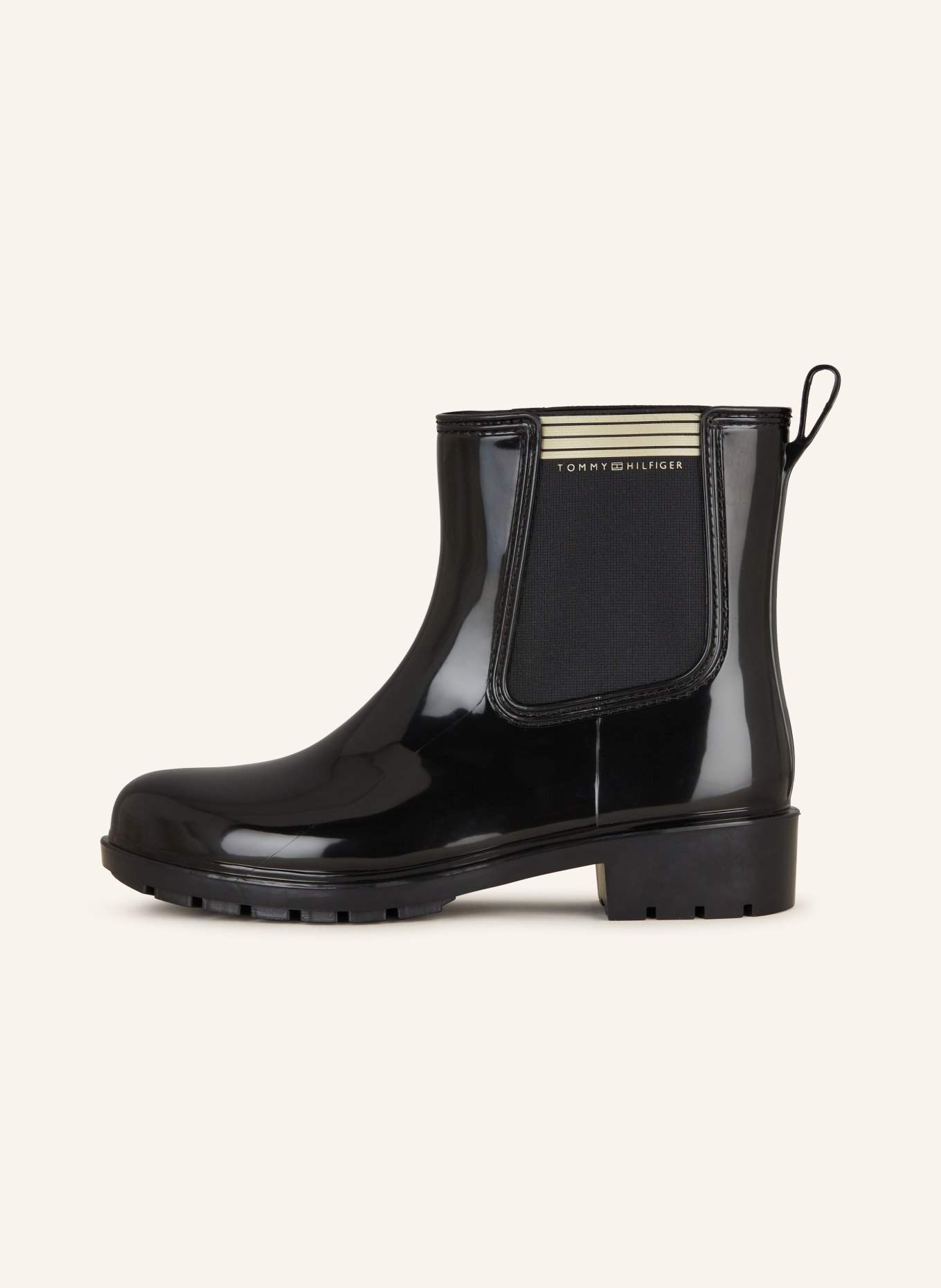 TOMMY HILFIGER Chelsea-Boots ESSENTIAL: SCHWARZ