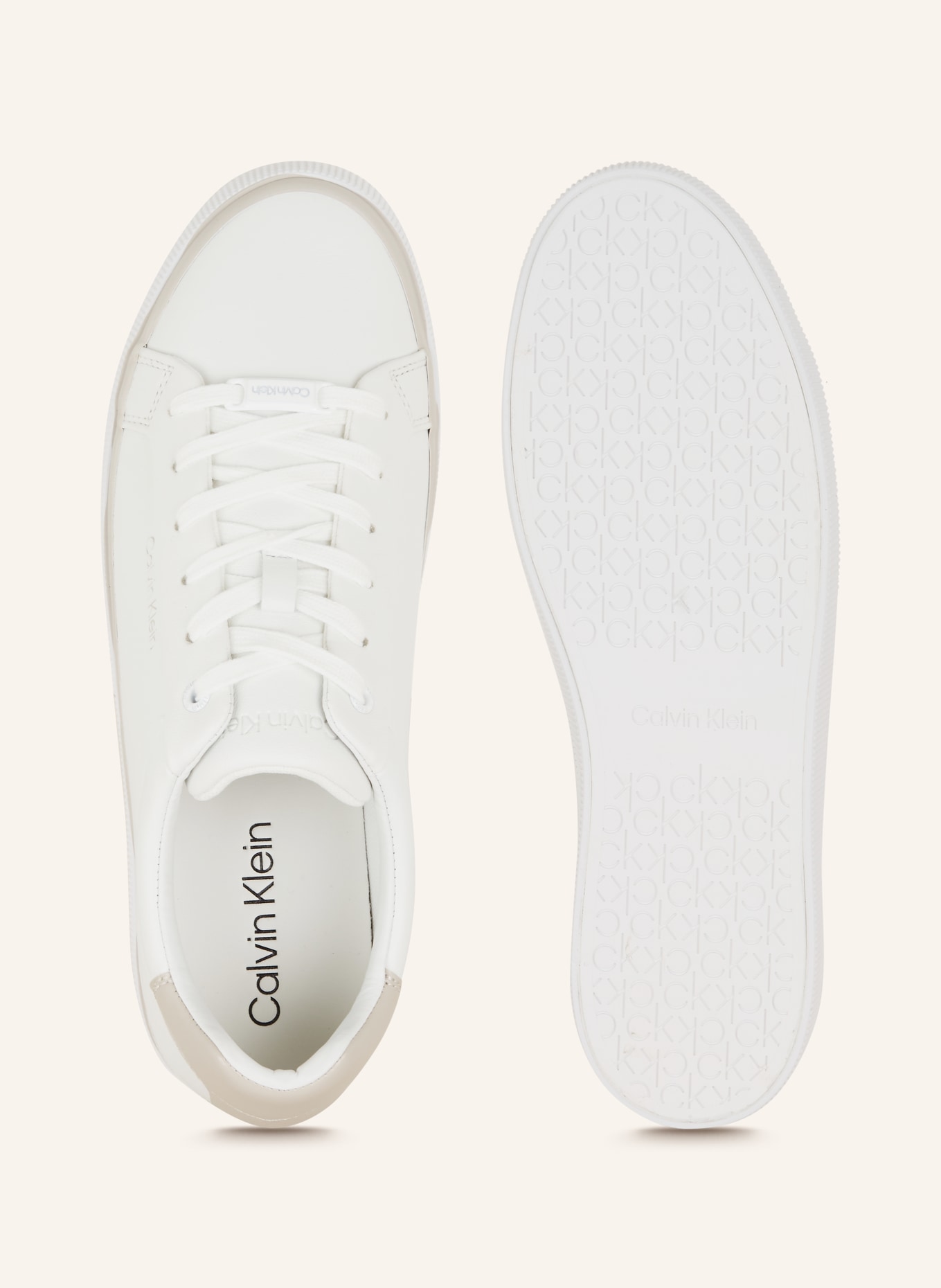 Calvin Klein Sneakers, Color: WHITE (Image 5)