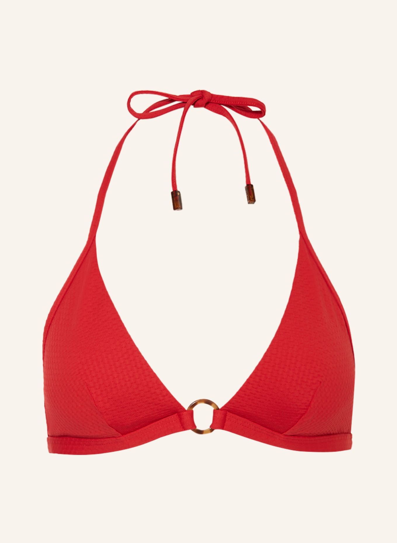 VILEBREQUIN Triangle bikini top FLECHETT, Color: RED (Image 1)