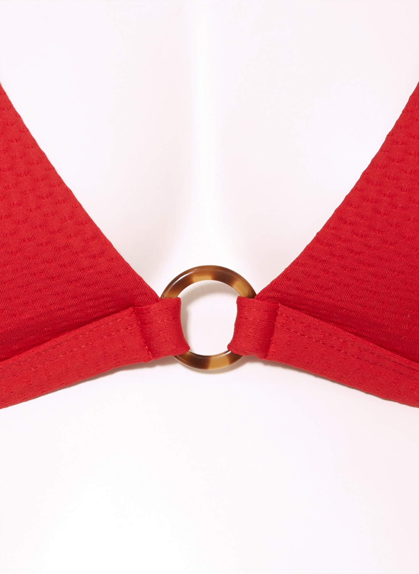 VILEBREQUIN Triangle bikini top FLECHETT, Color: RED (Image 4)