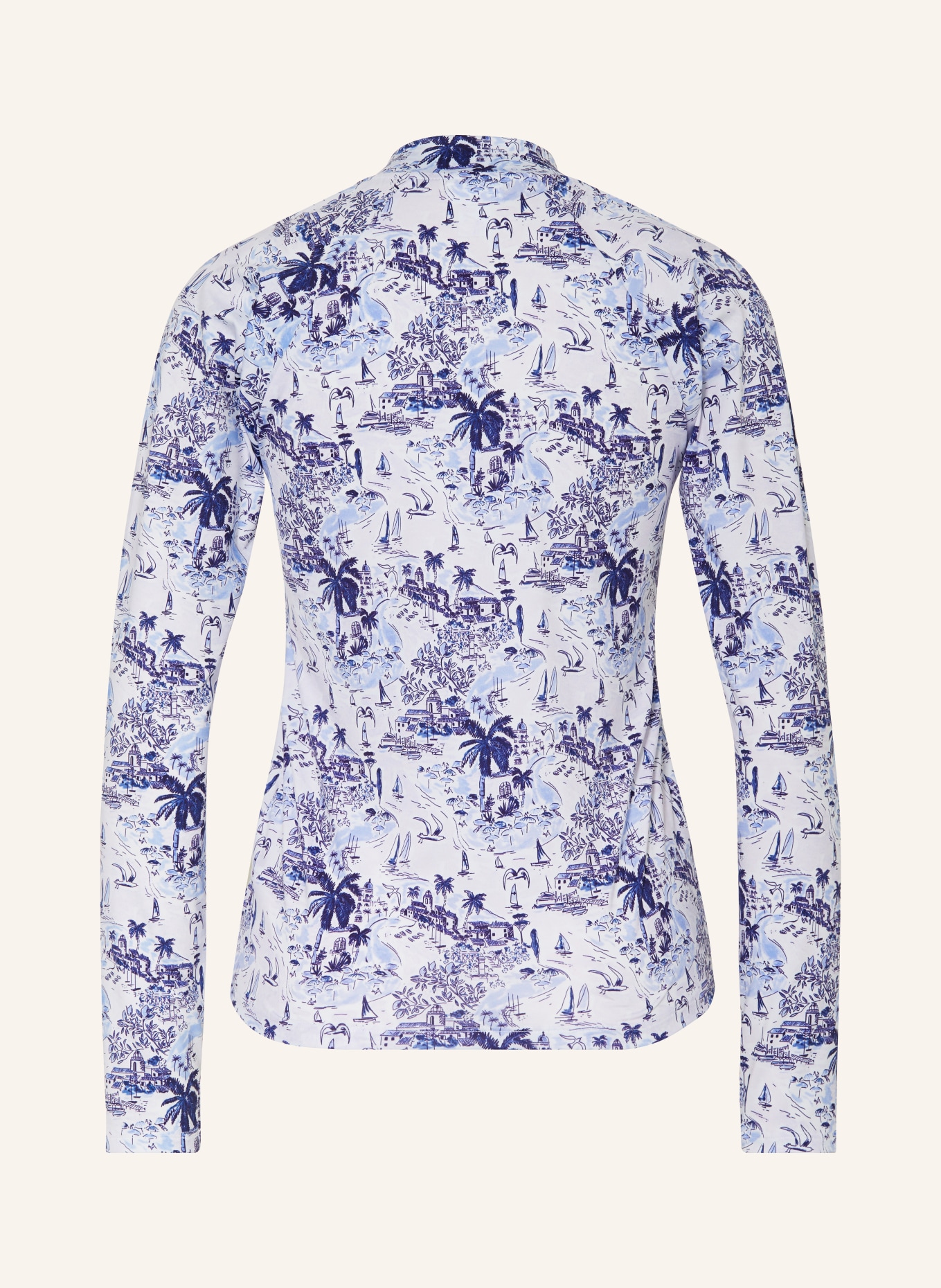 VILEBREQUIN UV shirt FLYNN with UV protection 50+, Color: WHITE/ LIGHT PURPLE/ DARK PURPLE (Image 2)
