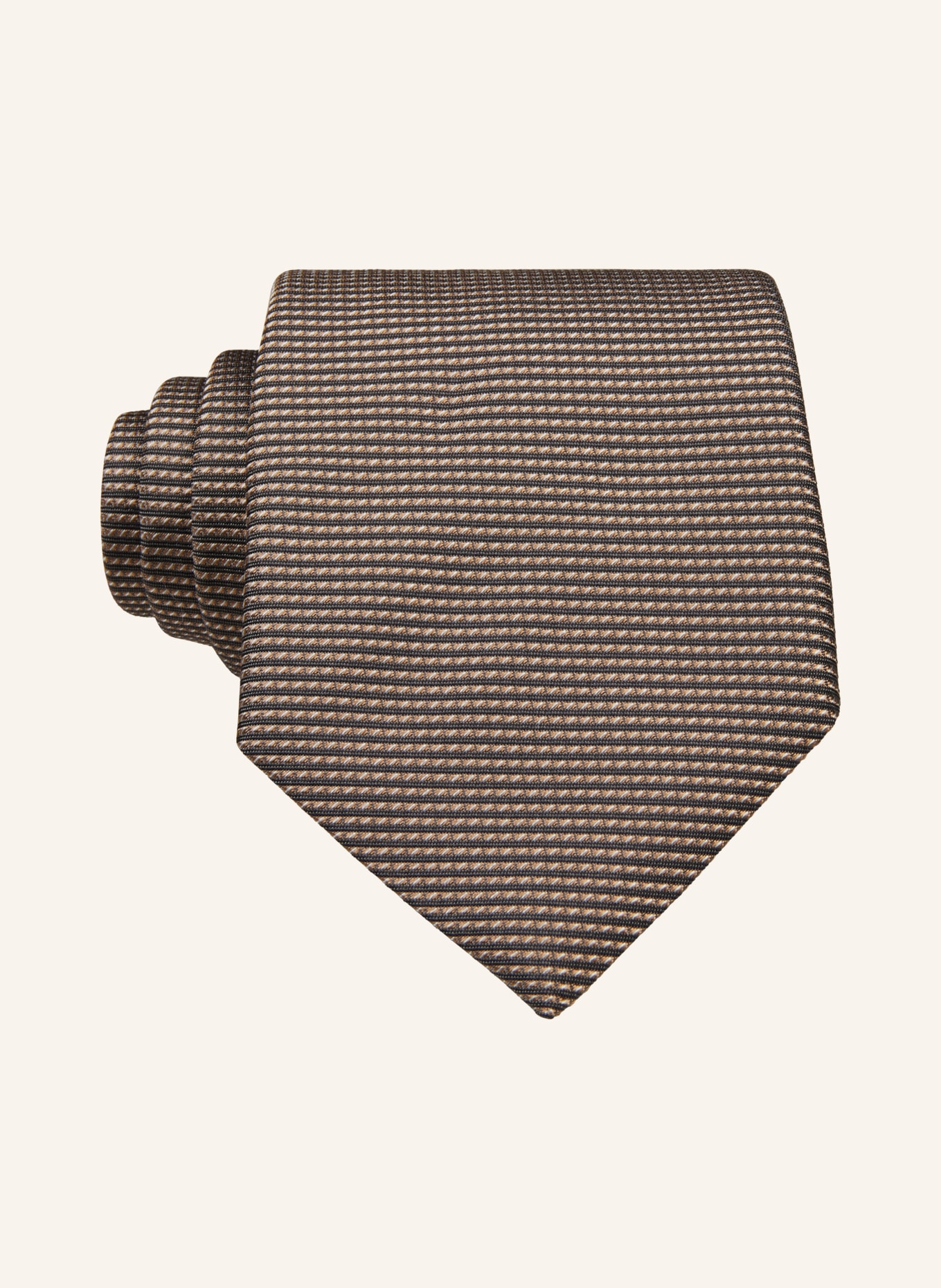 BOSS Krawatte, Farbe: BEIGE/ GRAU(Bild null)