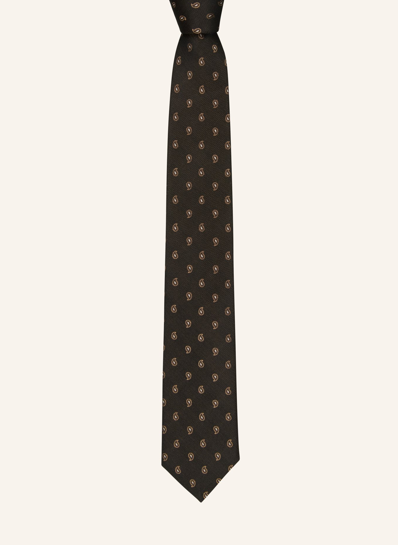 BOSS Krawatte, Farbe: DUNKELGRAU/ BEIGE (Bild 2)