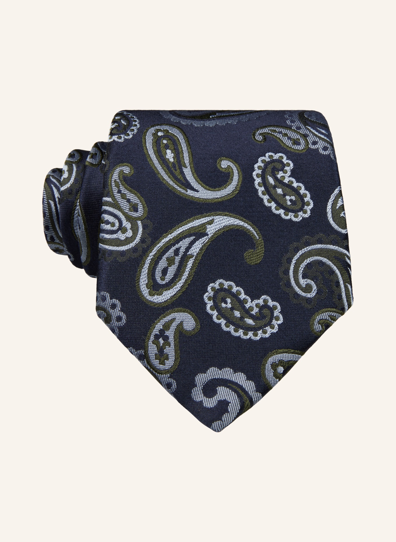 BOSS Krawatte, Farbe: DUNKELBLAU/ GRÜN/ HELLBLAU (Bild 1)