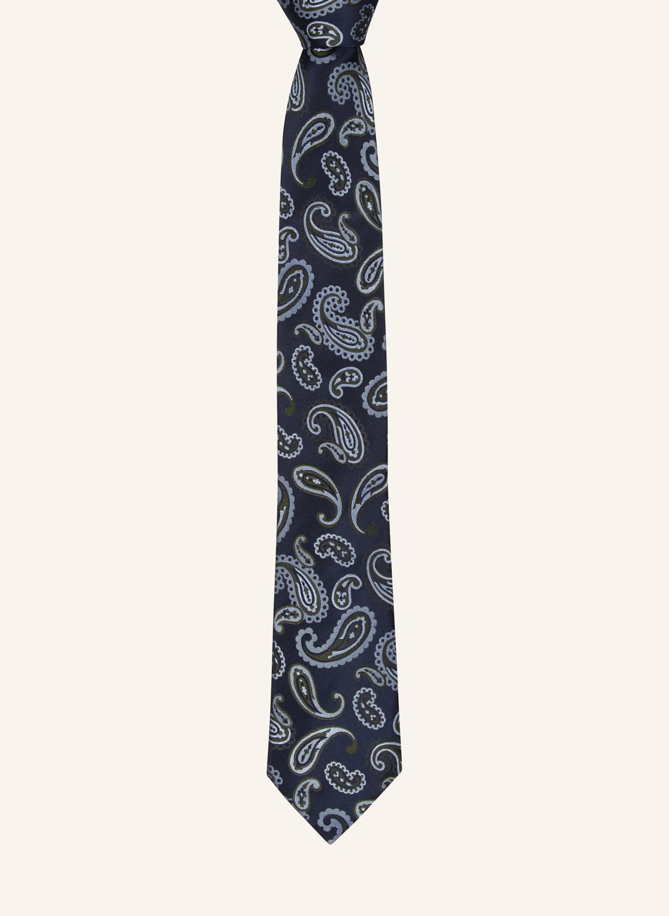 BOSS Krawatte, Farbe: DUNKELBLAU/ GRÜN/ HELLBLAU (Bild 2)