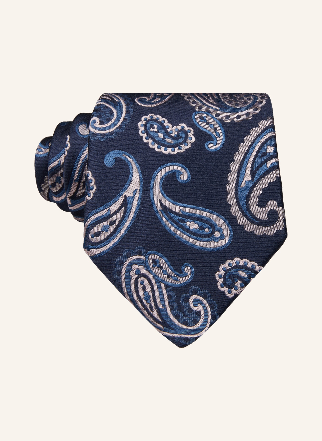 BOSS Krawatte, Farbe: DUNKELBLAU/ ROSA (Bild 1)