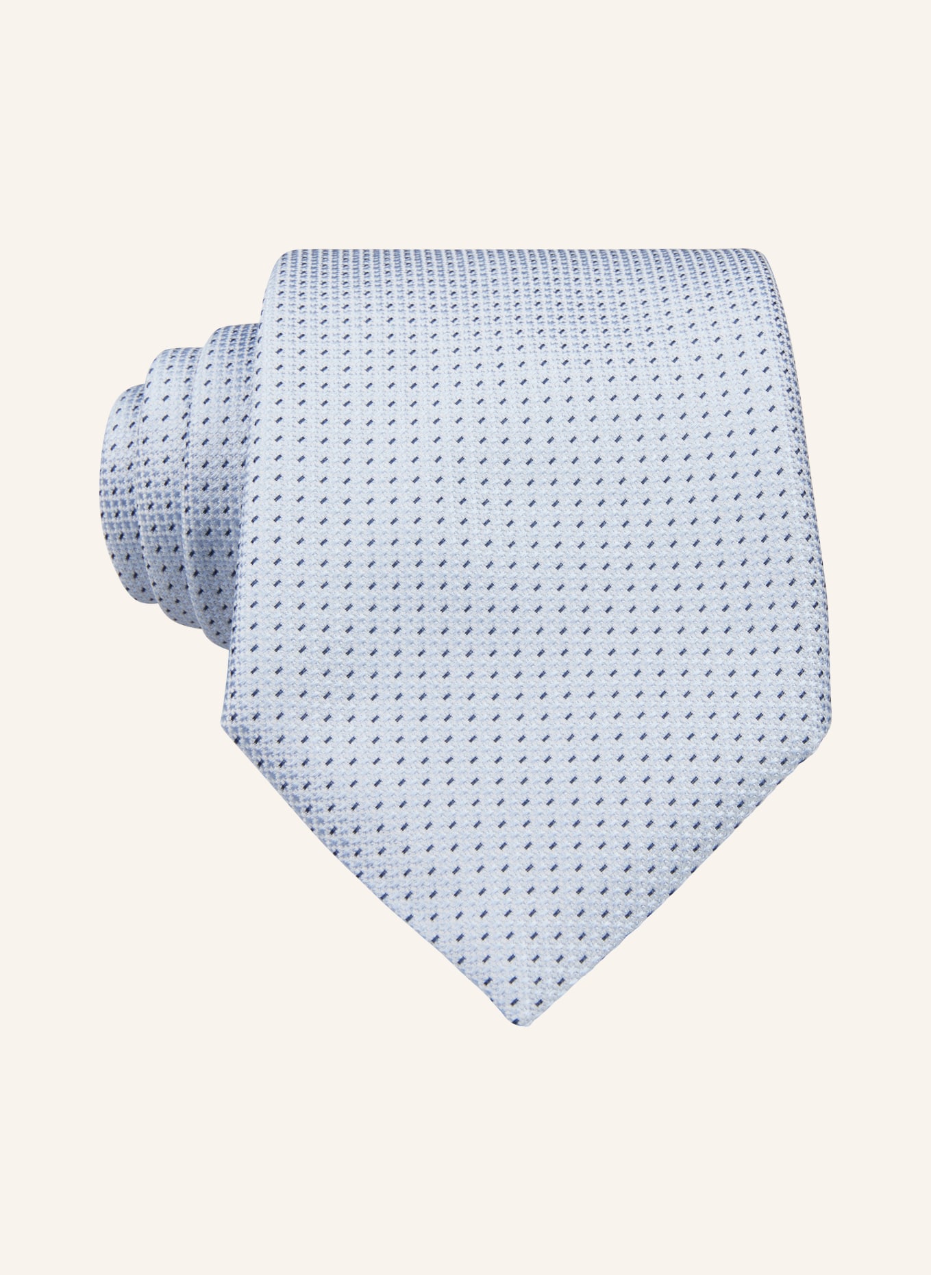 BOSS Krawatte: HELLBLAU/ GRAU