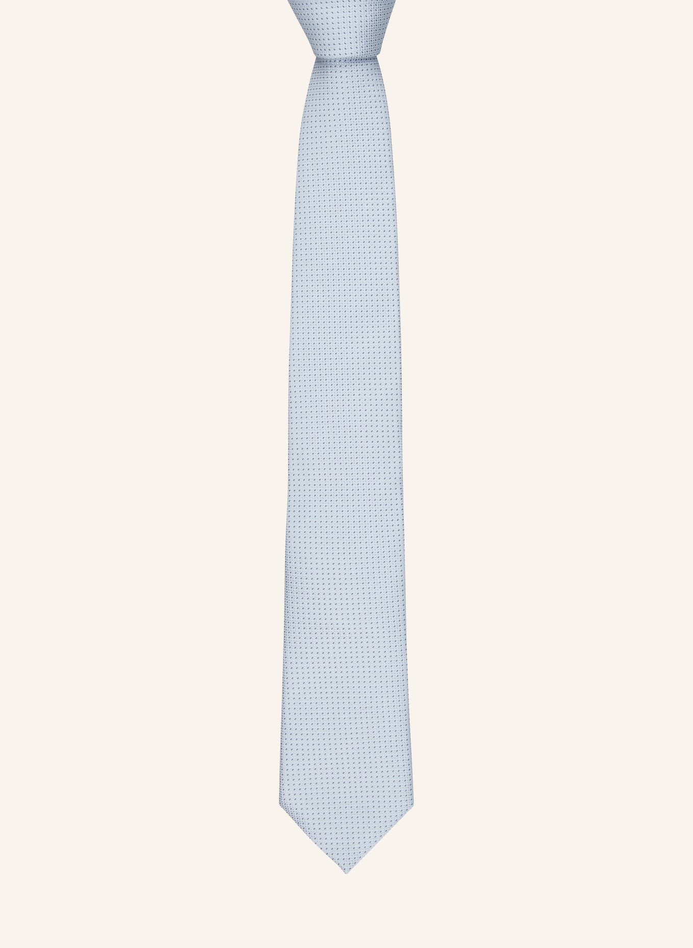 BOSS Krawatte: HELLBLAU/ GRAU