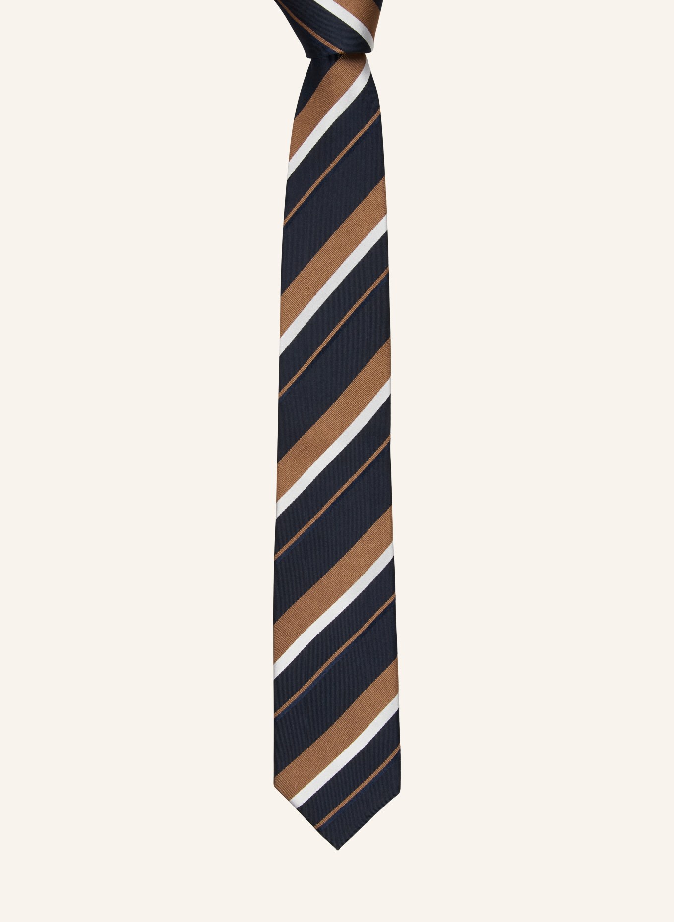 BOSS Krawatte, Farbe: DUNKELBLAU/ BRAUN/ WEISS (Bild 2)